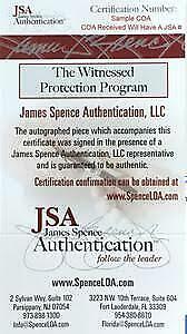 Daunte Culpepper Minnesota Signed Purple Football Jersey JSA ITP - Image 4