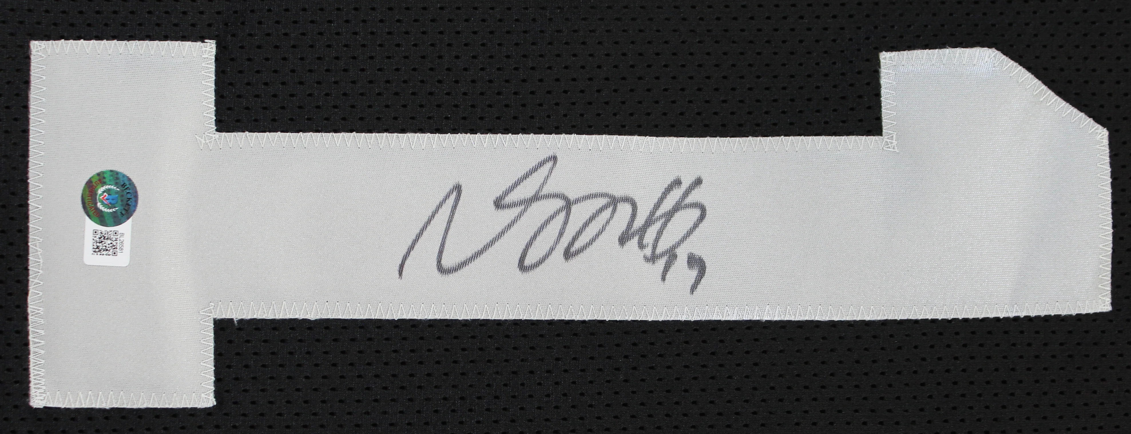 Davante Adams Authentic Signed Black Pro Style Jersey Autographed BAS Witness 2 - Image 3
