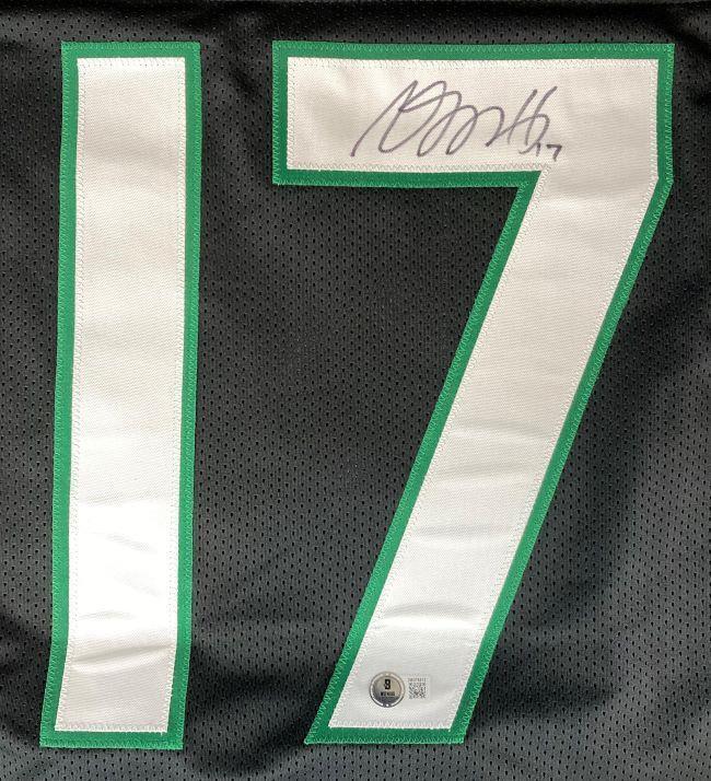 Davante Adams New York Signed Black Football Jersey BAS - Image 2