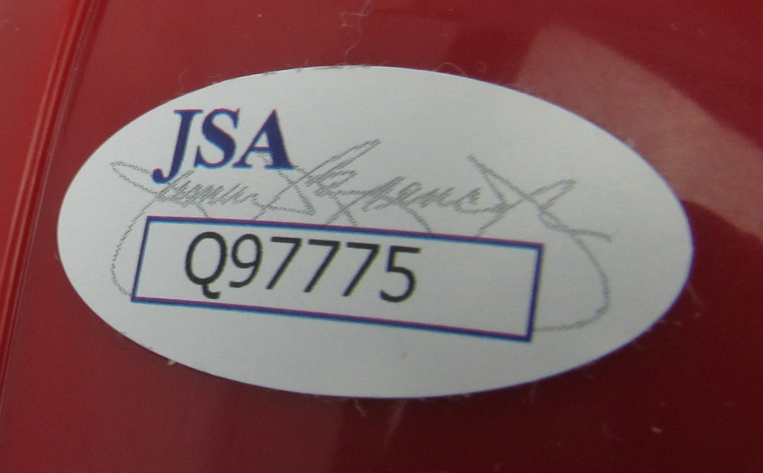 Jan Stenerud Signed Rawlings Auto Mini Helmet JSA Q97775 - Image 7
