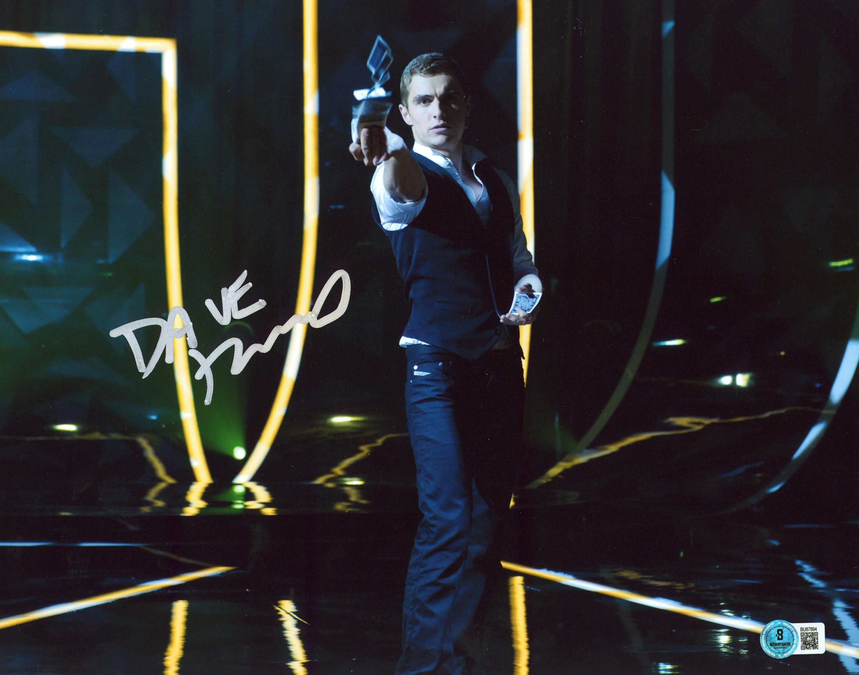 Dave Franco Now You See Me Authentic Signed 11x14 Horizontal Photo BAS #BU87894