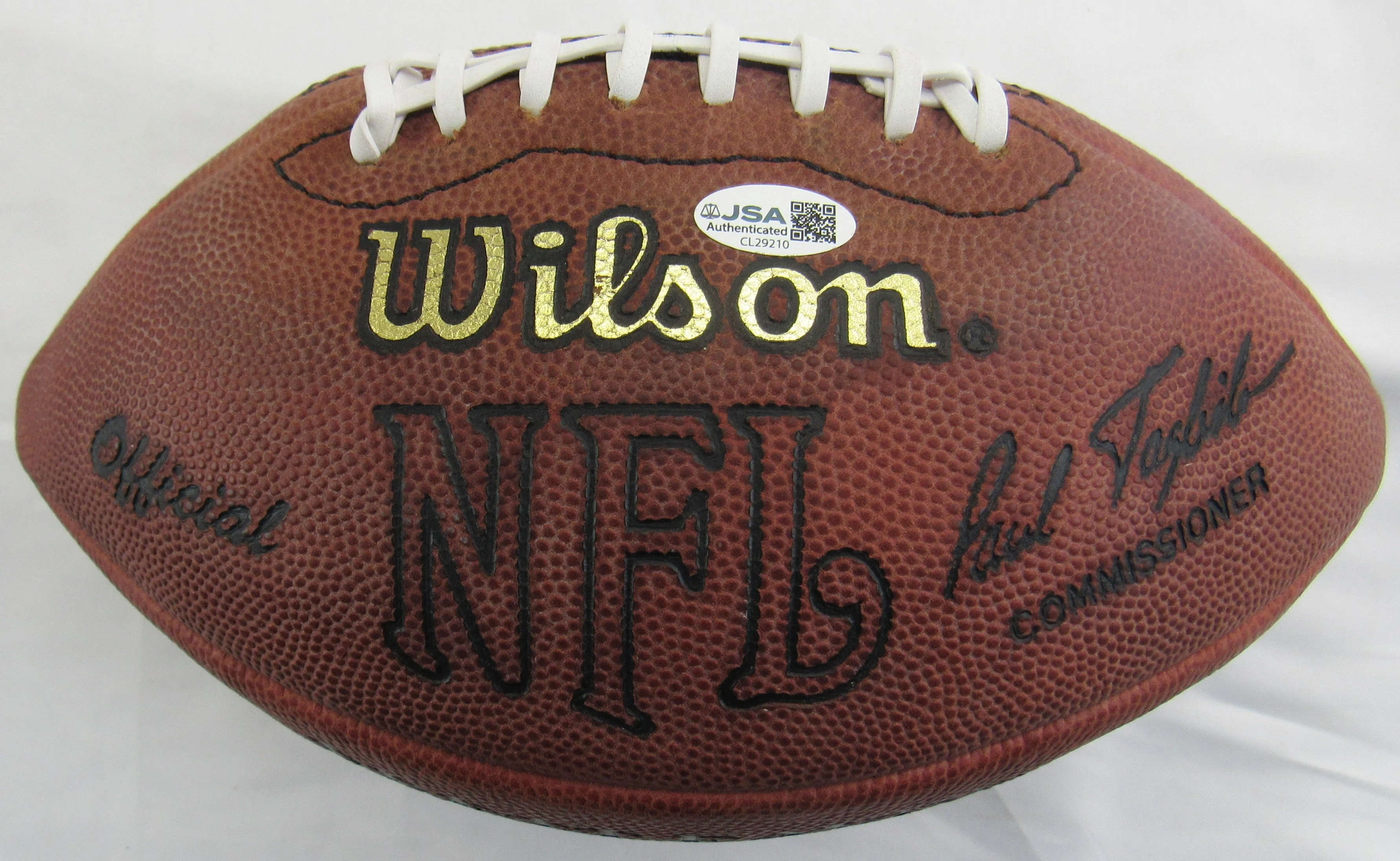 Brett Favre Signed Wilson Football JSA CL29210 - Image 3