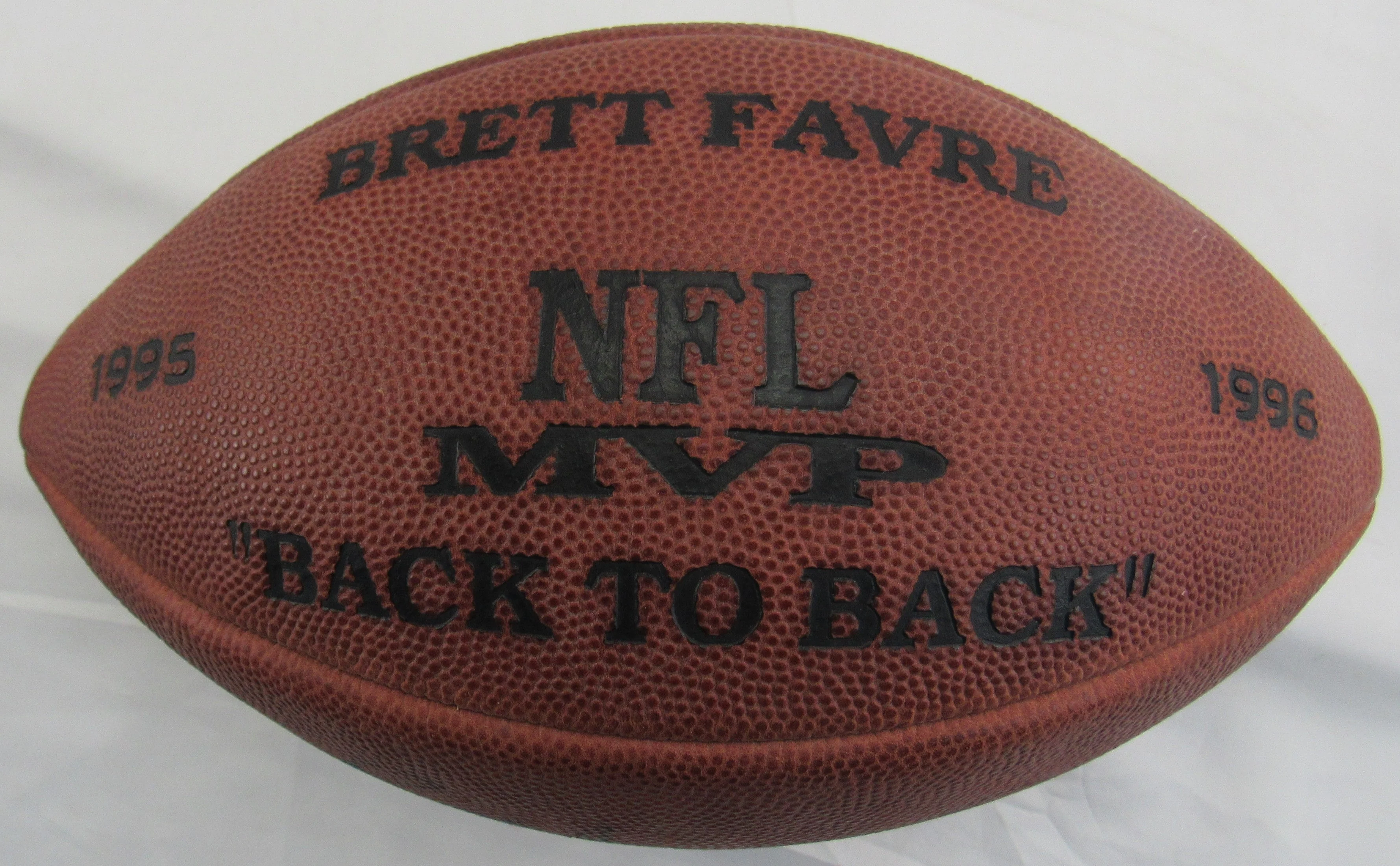 Brett Favre Signed Wilson Football JSA CL29210 - Image 4
