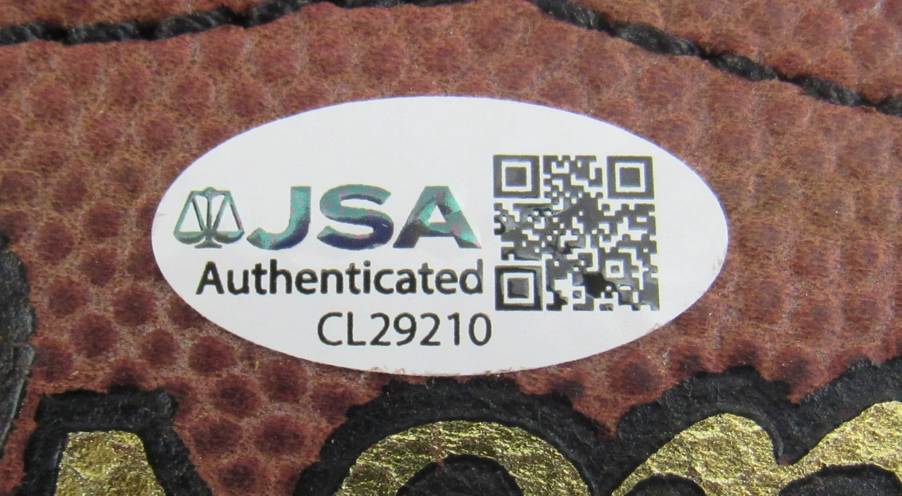 Brett Favre Signed Wilson Football JSA CL29210 - Image 5