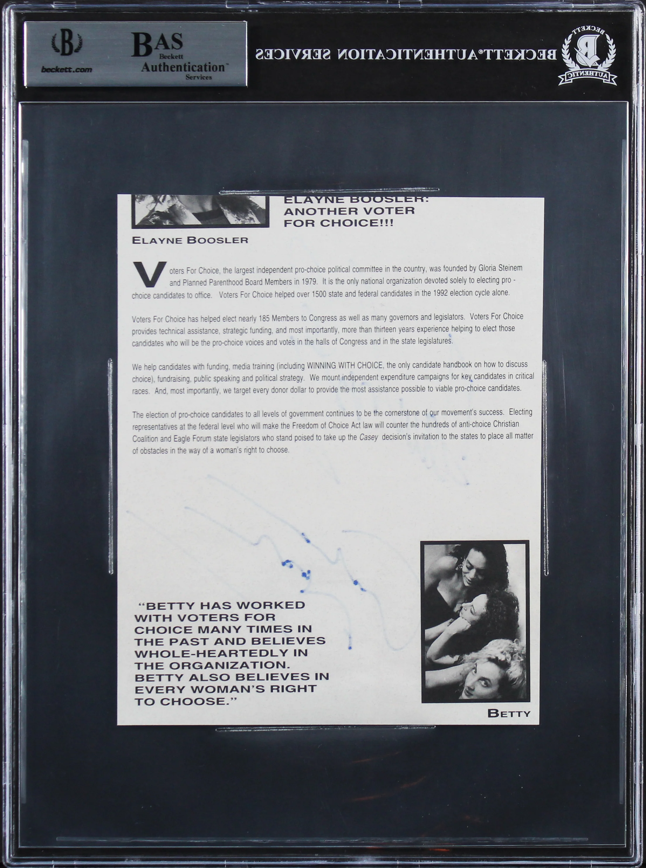 David Crosby & Graham Nash CS&N Signed 5.75x7.35 Cut Signature BAS Slabbed - Image 3