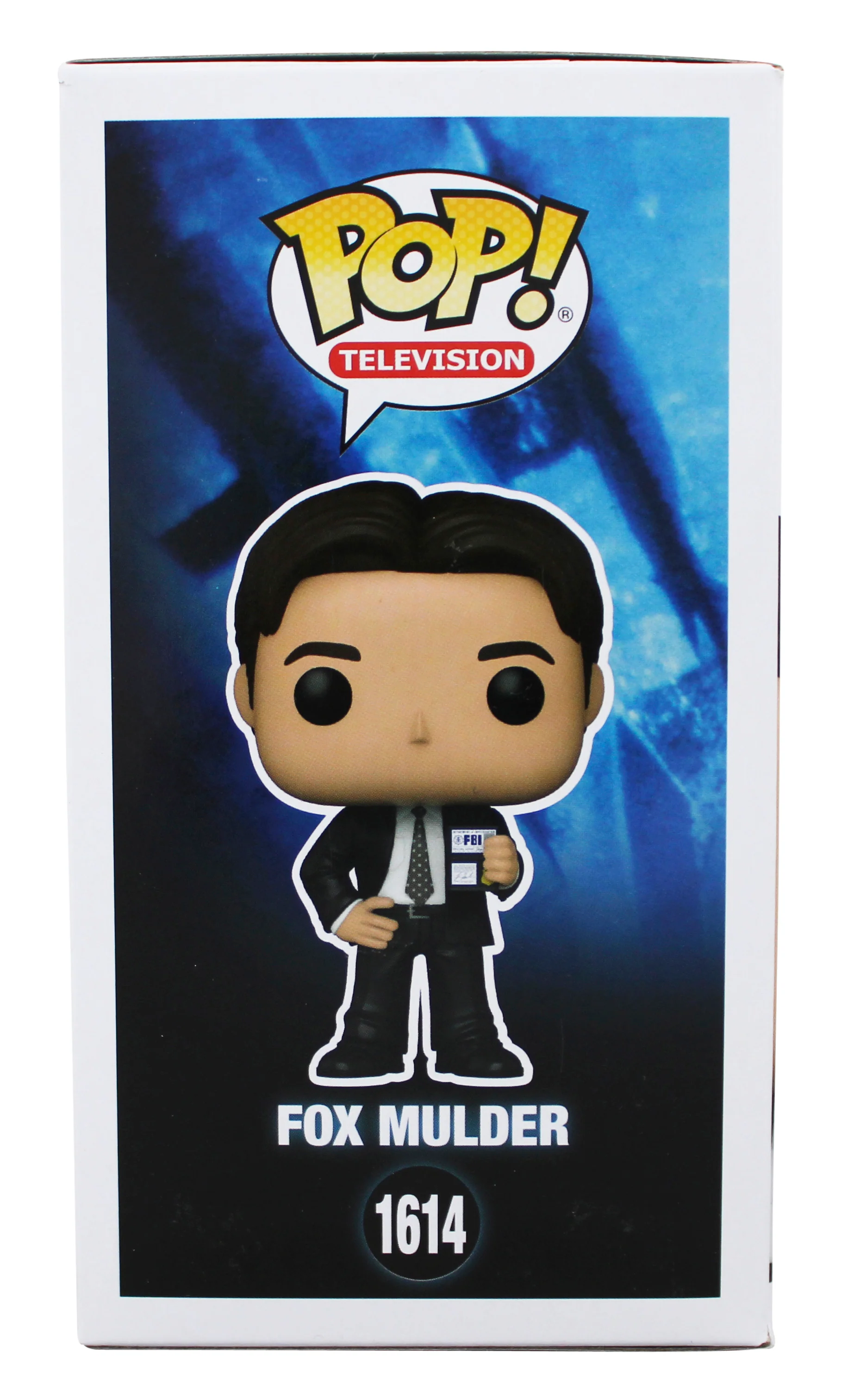 David Duchovny The X-Files Signed Fox Mulder #1614 Funko Pop Figure JSA #CI32783 - Image 6