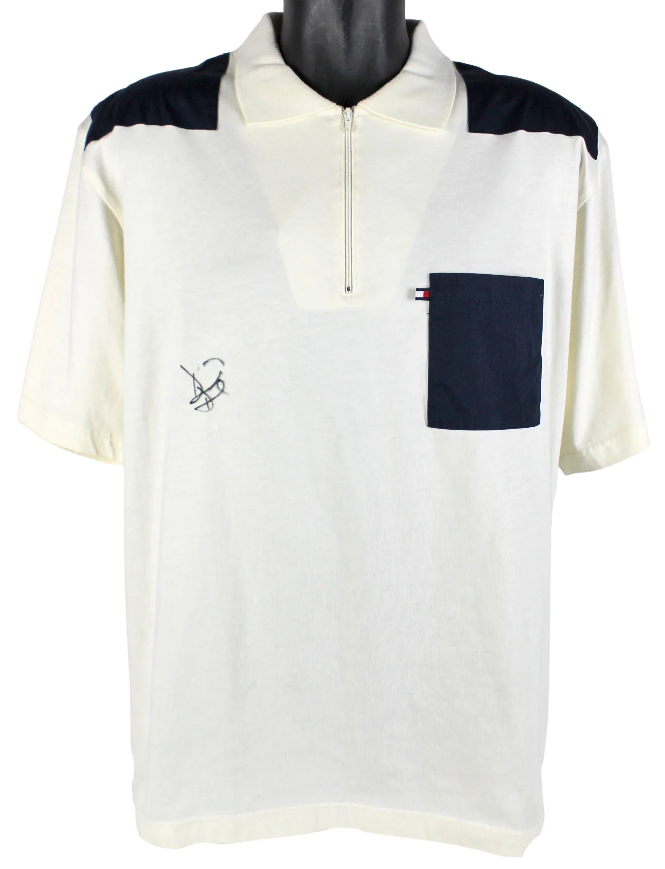 David Duval Authentic Signed Tommy Hilfiger Polo Autographed BAS #D43259 - Image 2