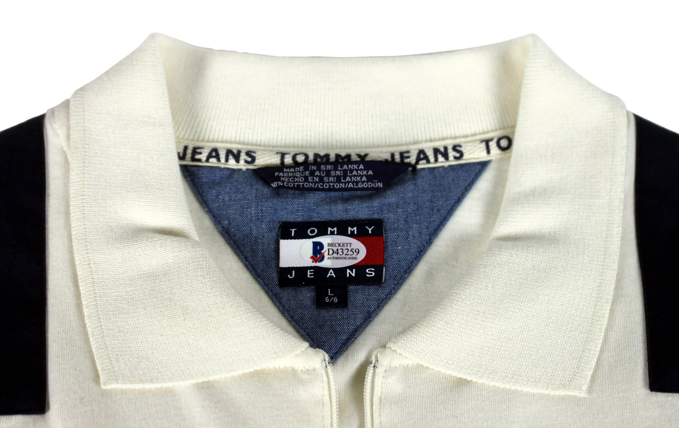 David Duval Authentic Signed Tommy Hilfiger Polo Autographed BAS #D43259 - Image 6