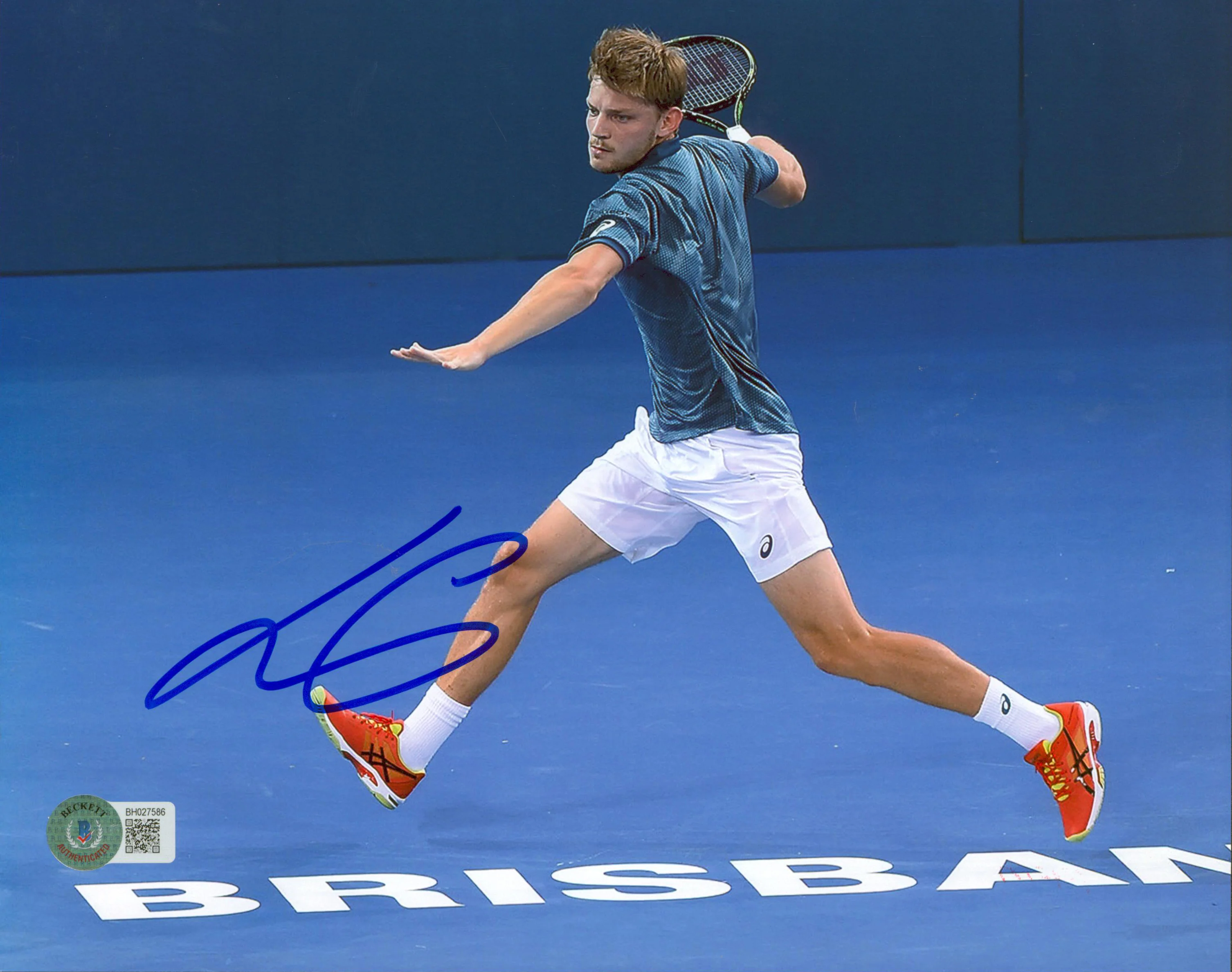 David Goffin Authentic Signed 8x10 Photo Autographed BAS #BH027586 - Image 2