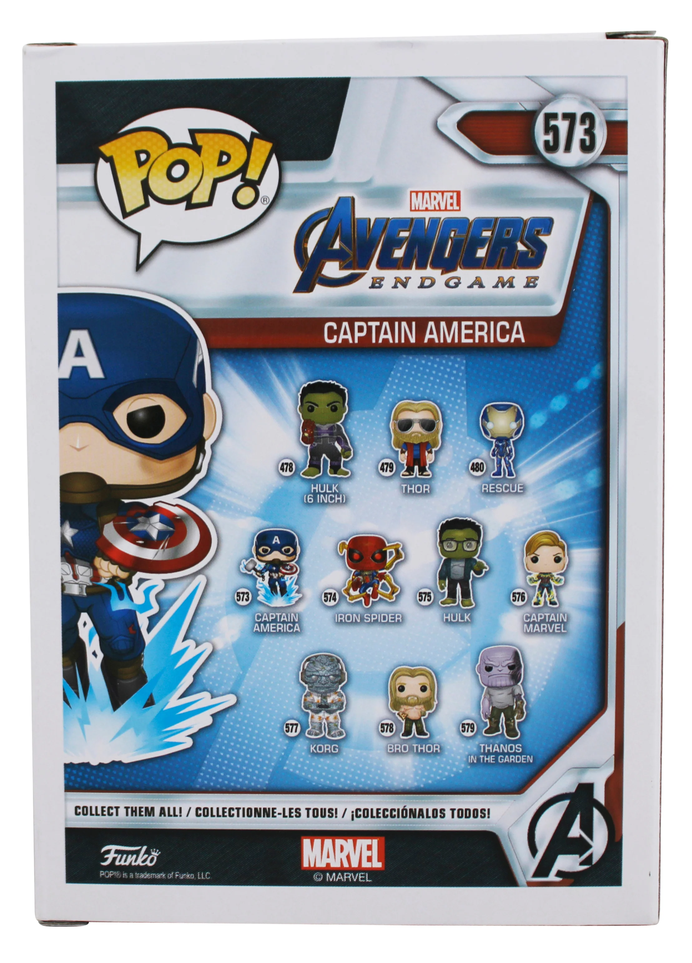 David Goggins Authentic Signed Captain America #573 Funko Pop Vinyl Figure BAS - Image 5