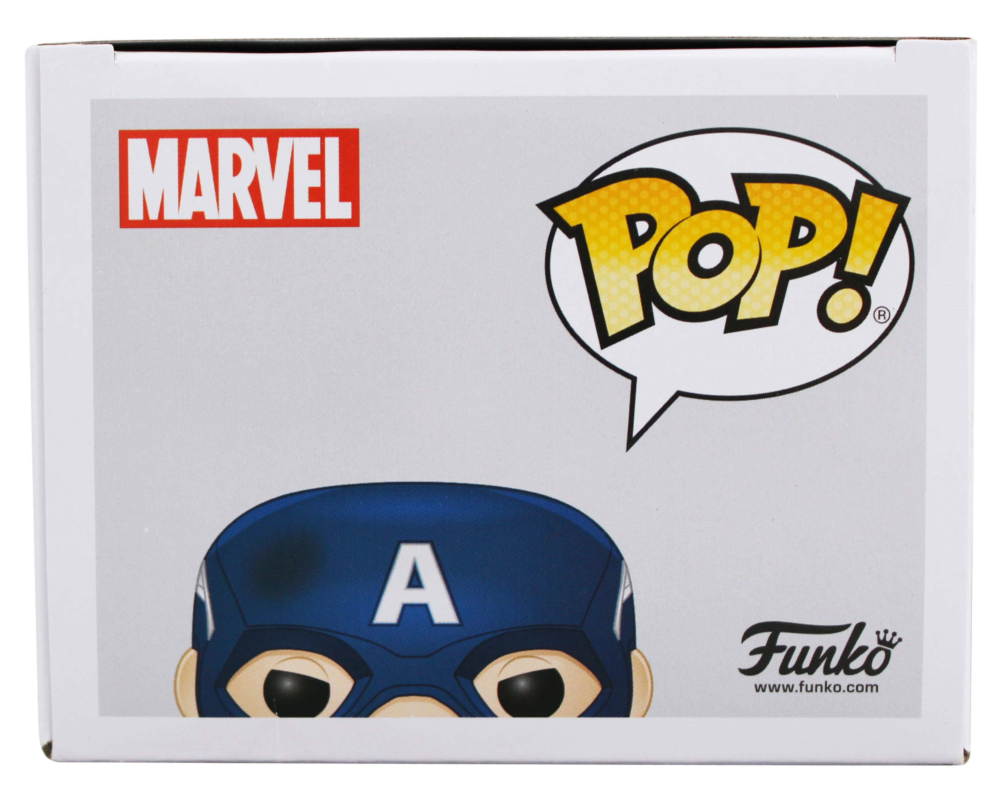 David Goggins Authentic Signed Captain America #573 Funko Pop Vinyl Figure BAS - Image 7