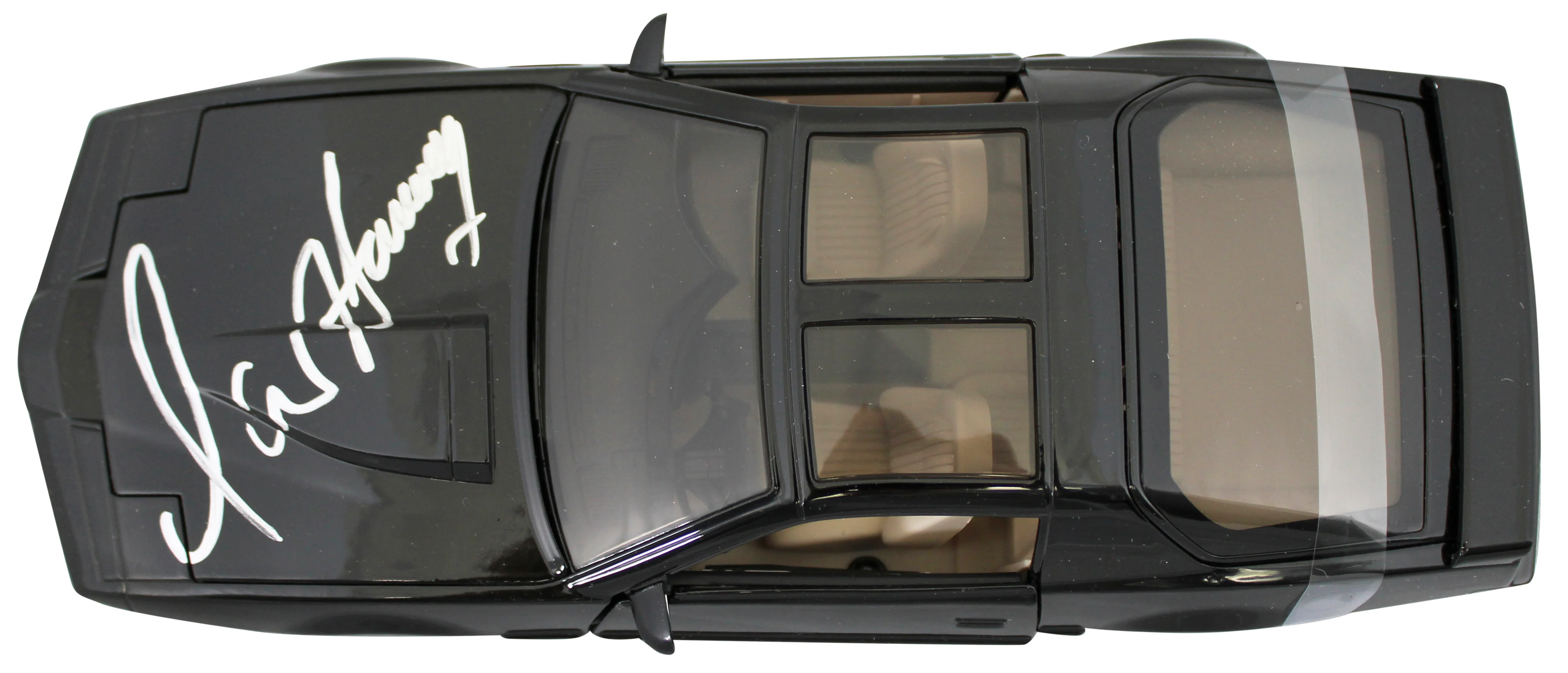 David Hasselhoff Knight Rider Signed 1:24 Die Cast Metal K.I.T.T. BAS Witnessed - Image 9