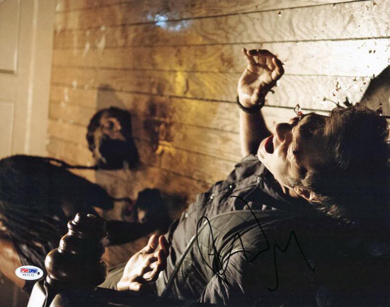 David Morrissey The Walking Dead Signed Authentic 11X14 Photo PSA/DNA #V67172