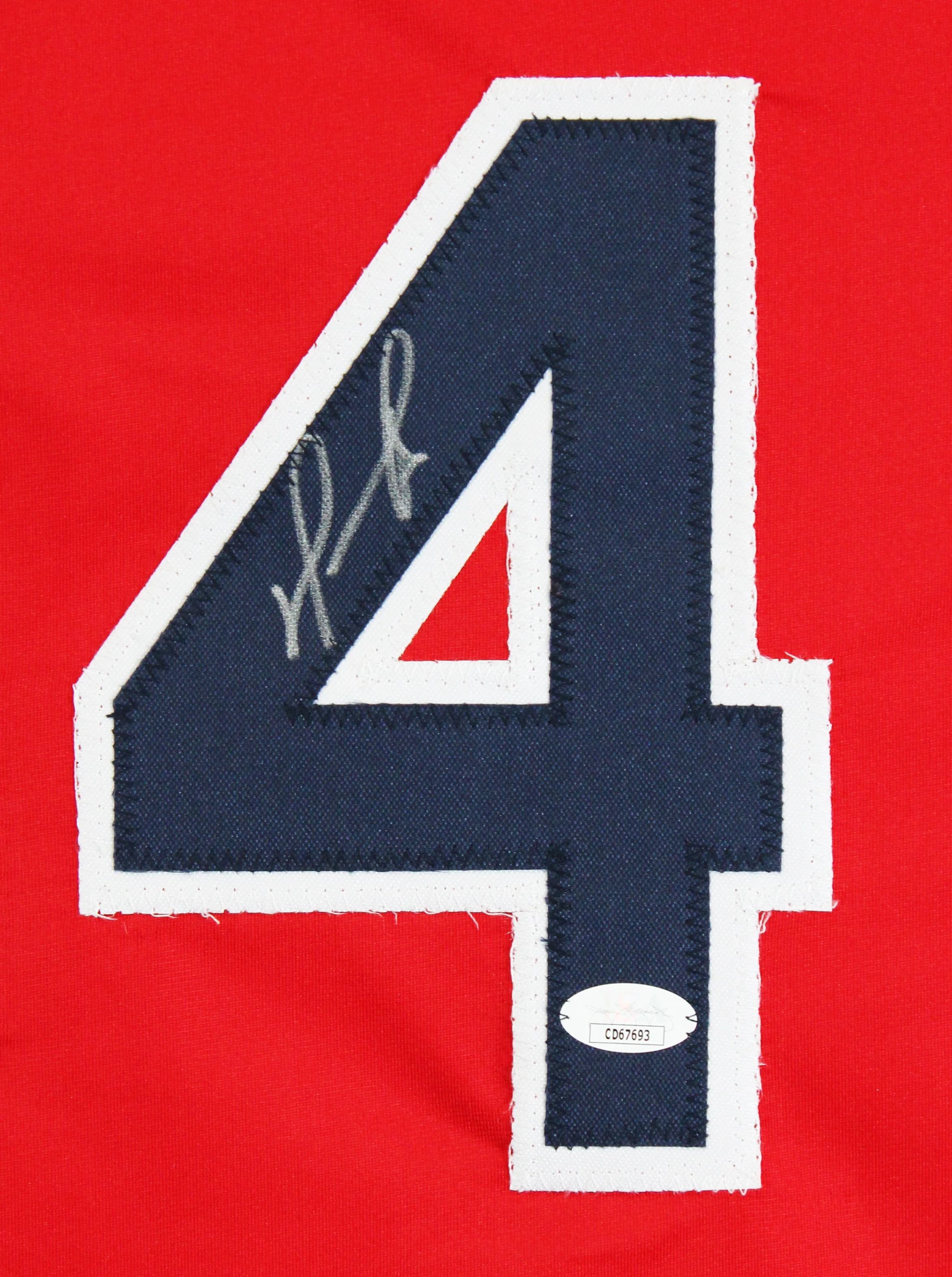 David Ortiz Authentic Signed Red Pro Style Jersey Autographed JSA - Image 3