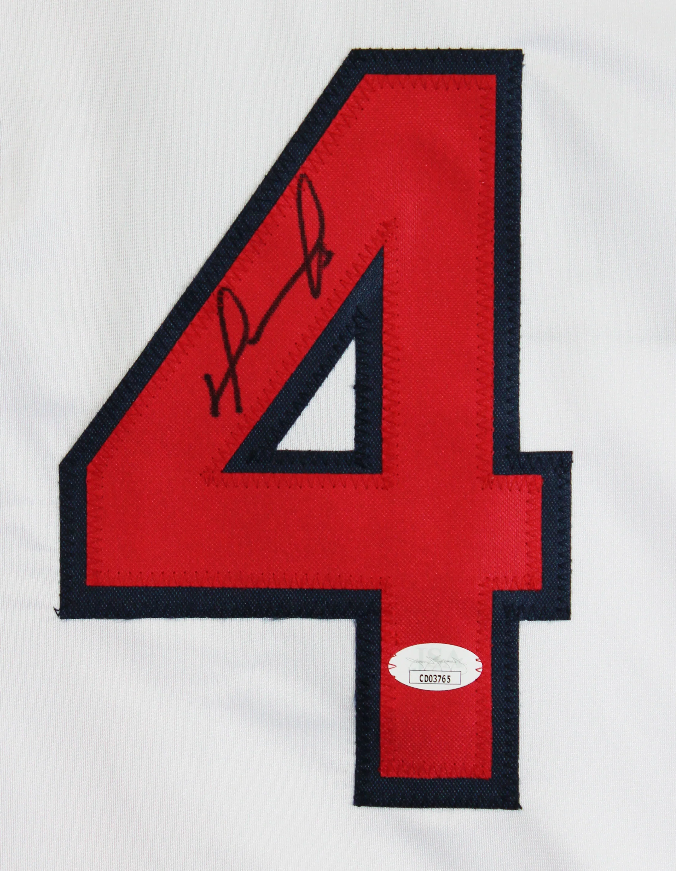 David Ortiz Authentic Signed White Pro Style Jersey Autographed JSA - Image 3