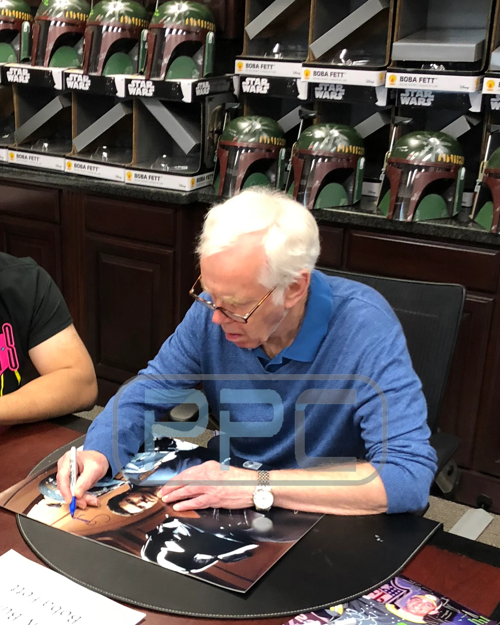 David Prowse & Jeremy Bulloch Star Wars Authentic Signed 11x14 Insc. Photo BAS - Image 3