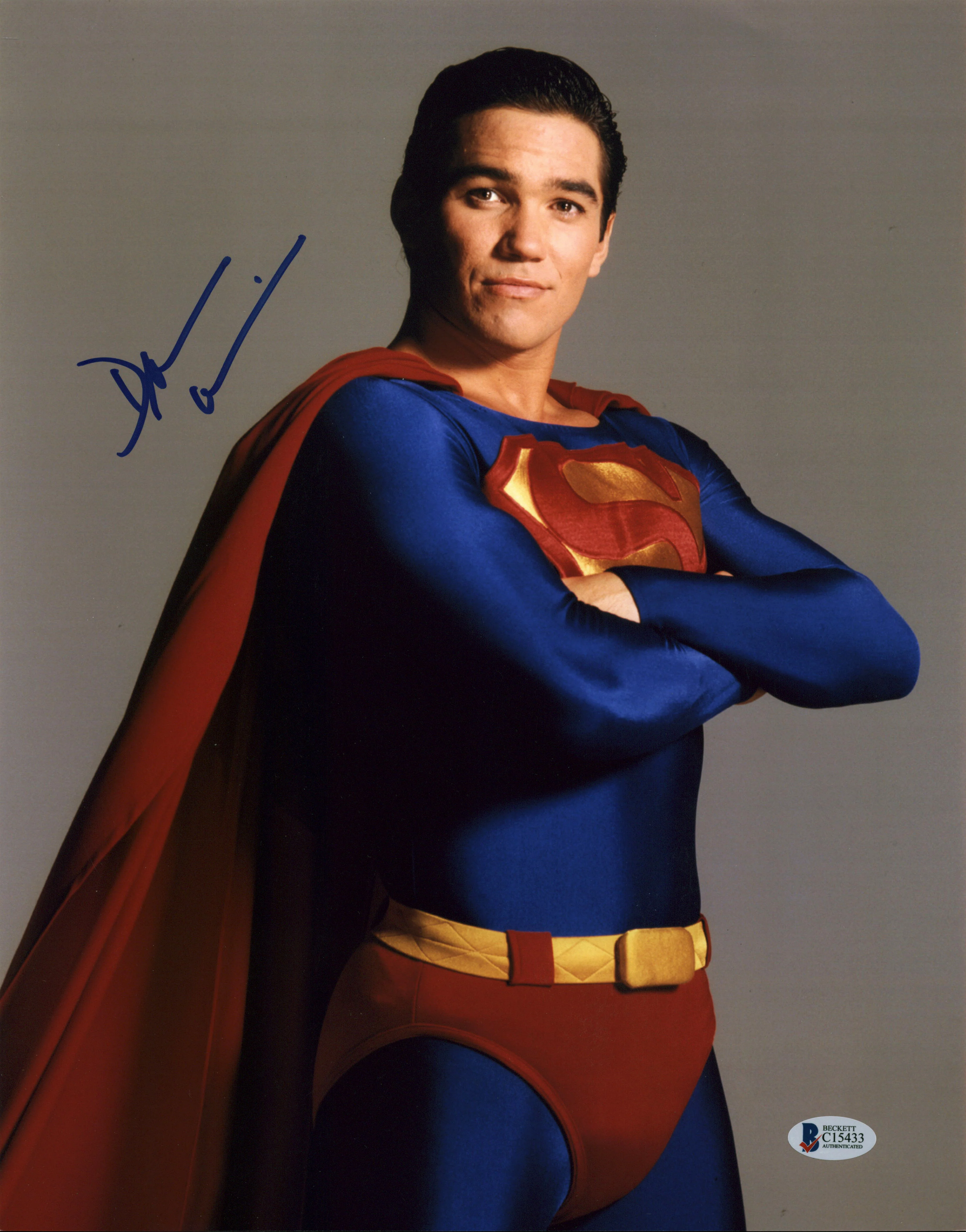 Dean Cain The New Adventures of Superman Signed 11x14 Photo BAS #C15433 - Image 2