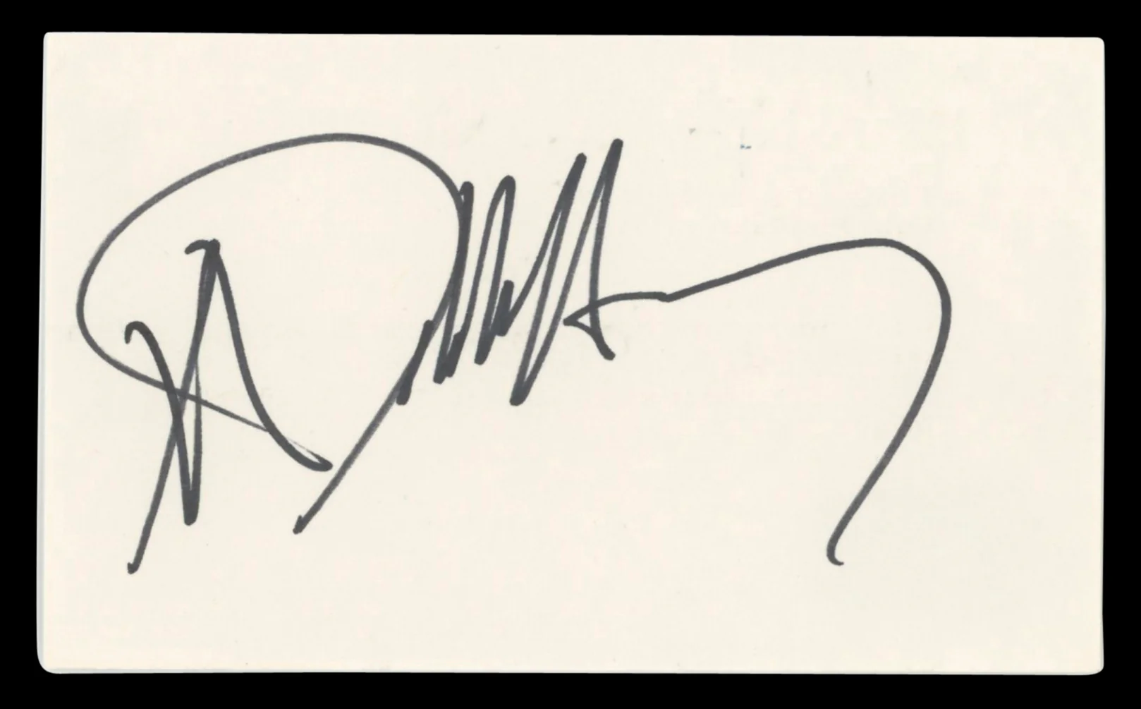 Debbie Harry Blondie Authentic Signed 3x5 Index Card Autographed BAS #BV03251 - Image 2