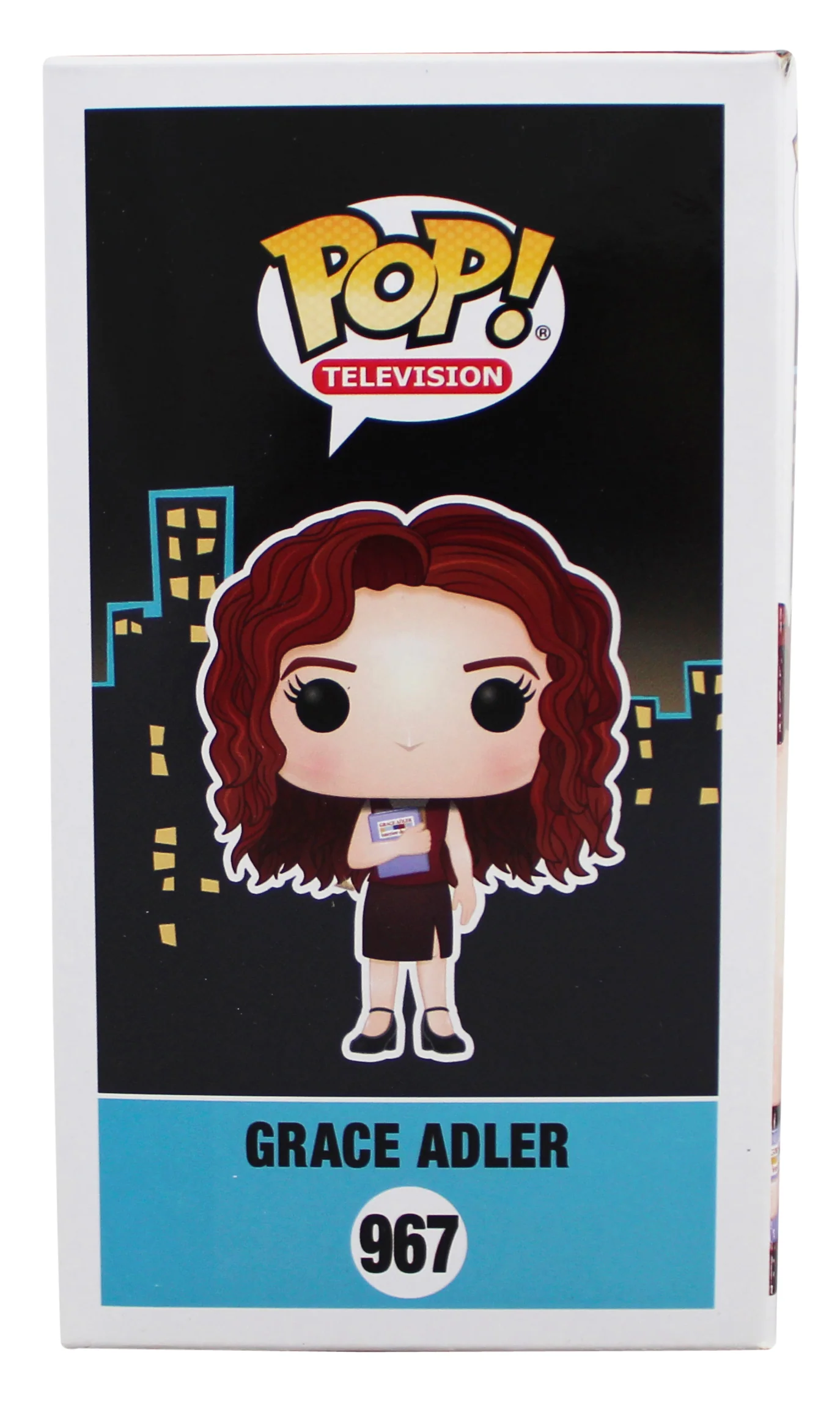Debra Messing Will & Grace Signed Grace Adler #967 Funko Pop Figure BAS #BW89034 - Image 6