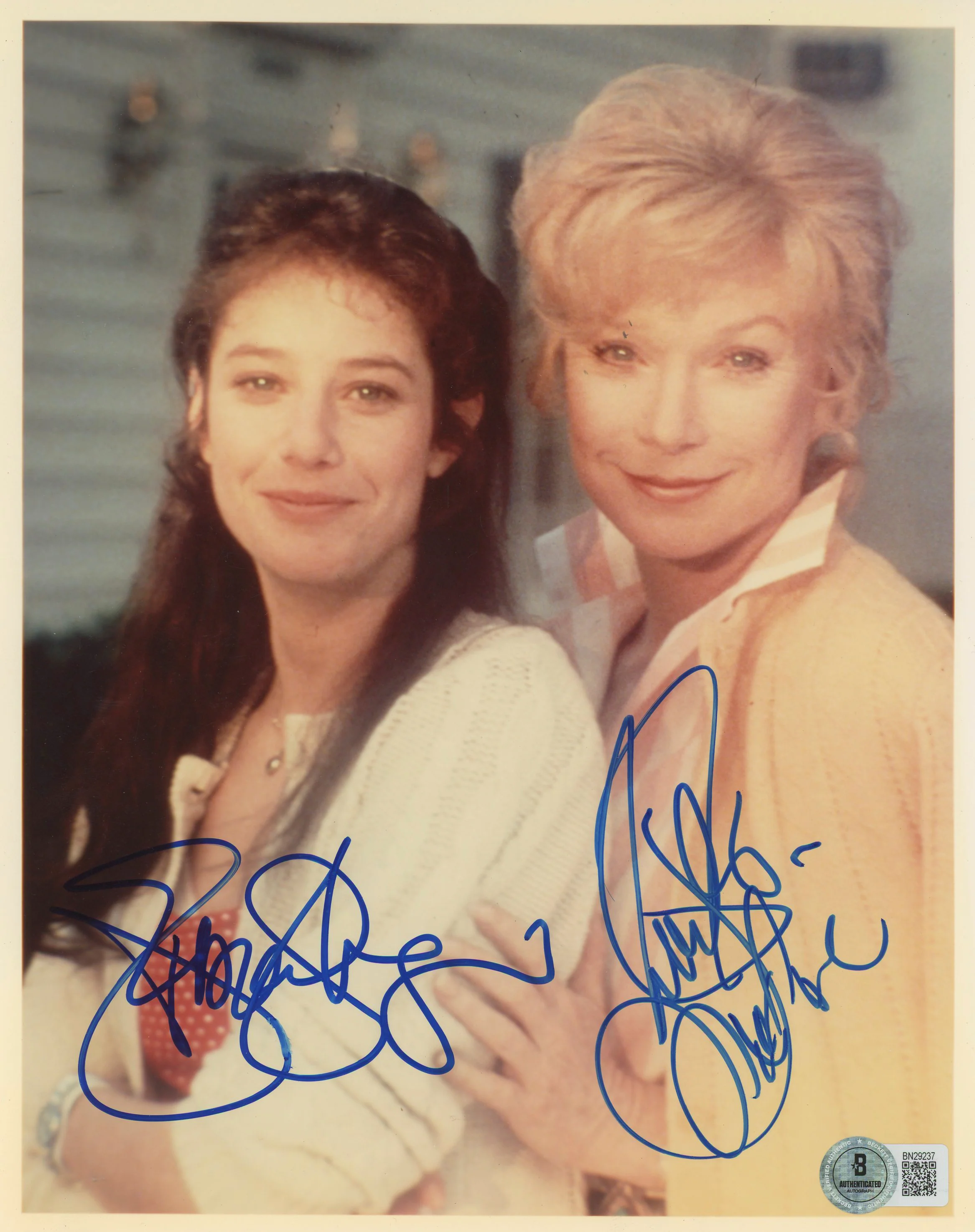 Debra Winger & Shirley MacLaine Authentic Signed 8x10 Photo BAS #BN29237 - Image 2