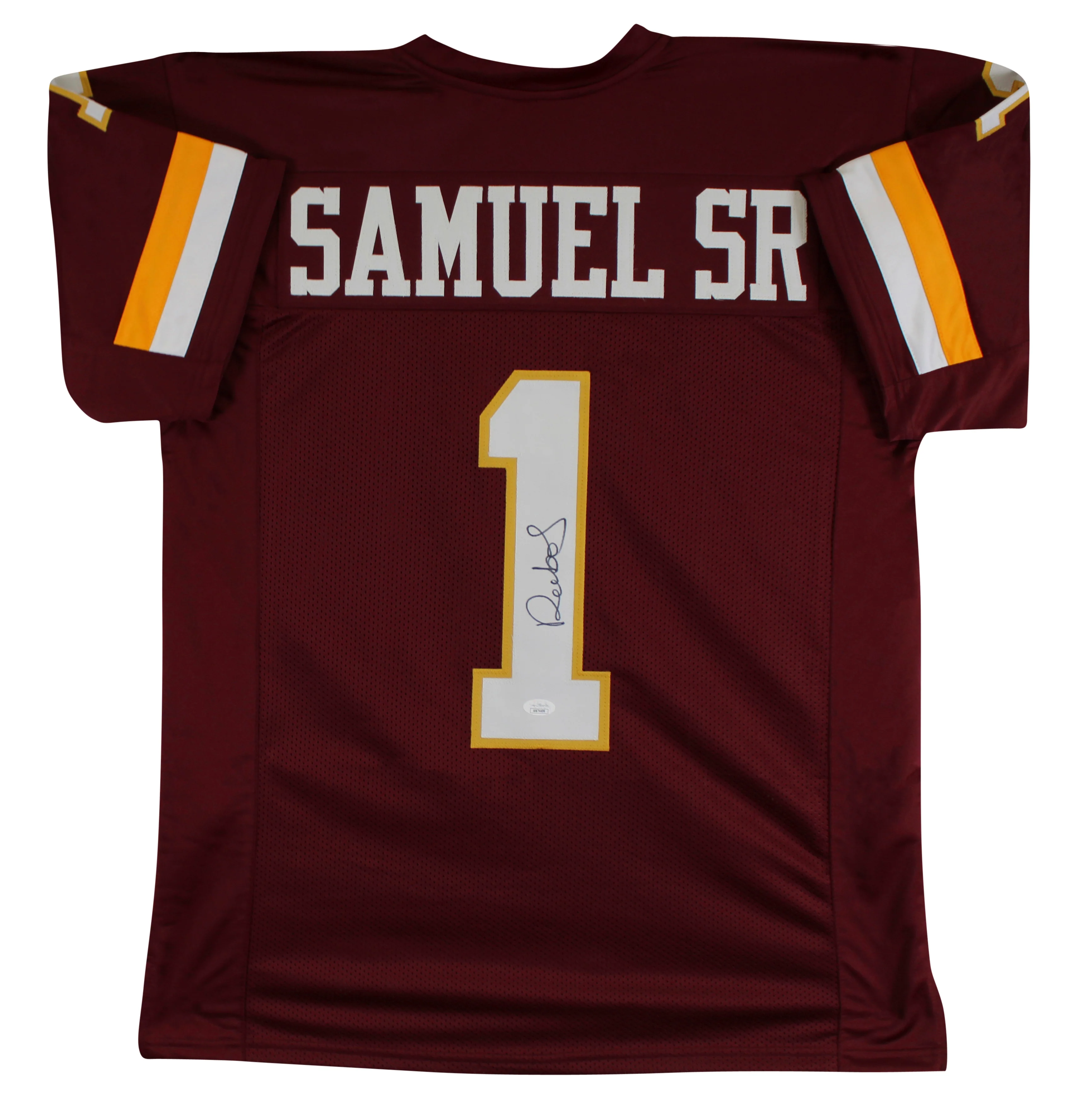 Deebo Samuel Authentic Signed Maroon Pro Style Jersey Autographed JSA - Image 2