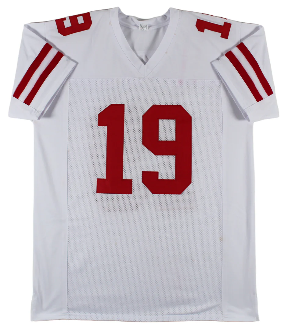 Deebo Samuel Authentic Signed White Pro Style Jersey Autographed JSA 2 - Image 4