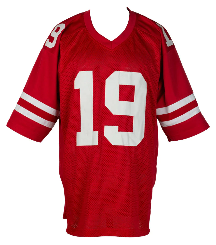 Deebo Samuel Signed Custom Red Pro Style Football Jersey JSA - Image 4