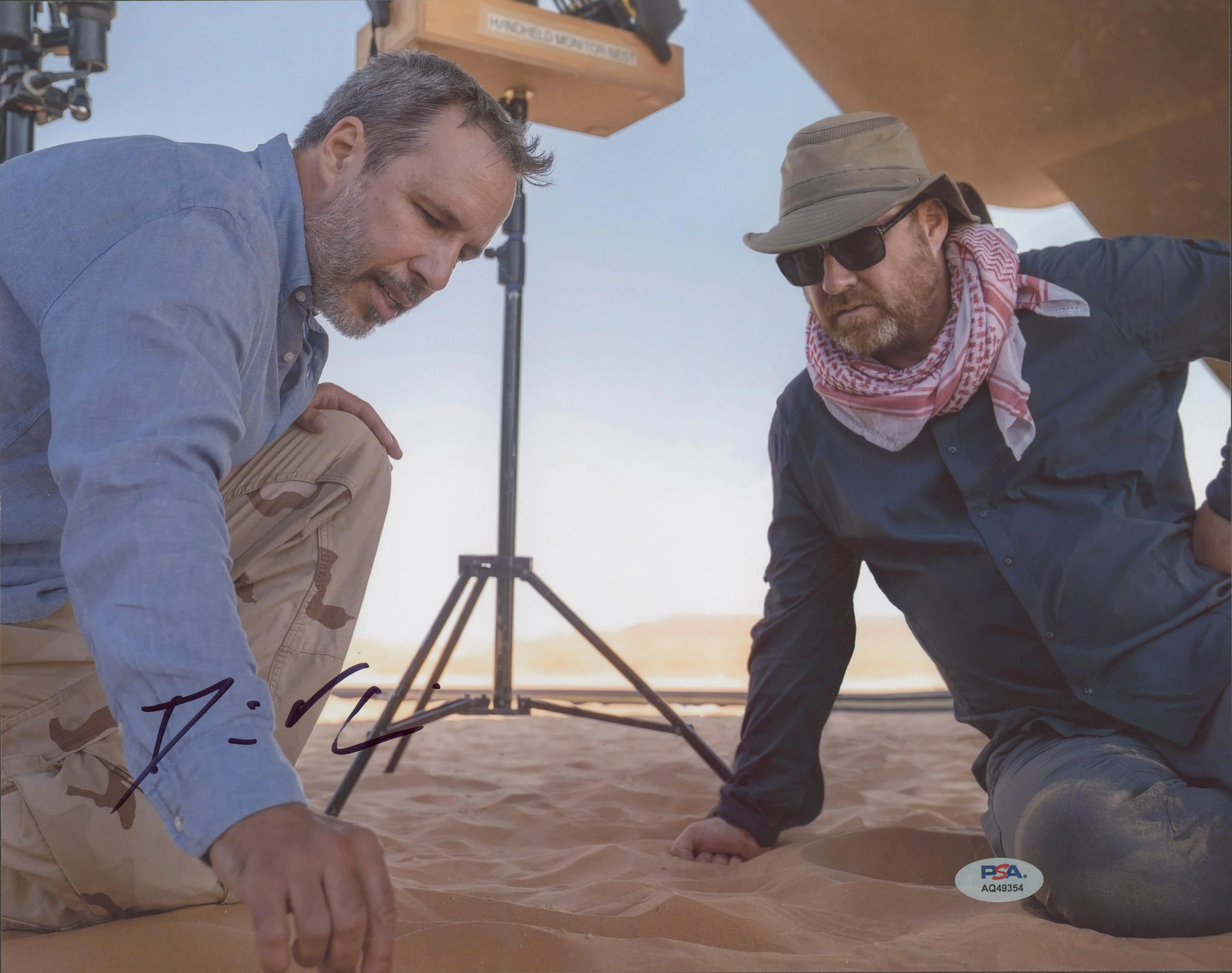 Denis Villeneuve Dune Part Two Authentic Signed 11x14 Photo PSA/DNA #AQ49354 - Image 2