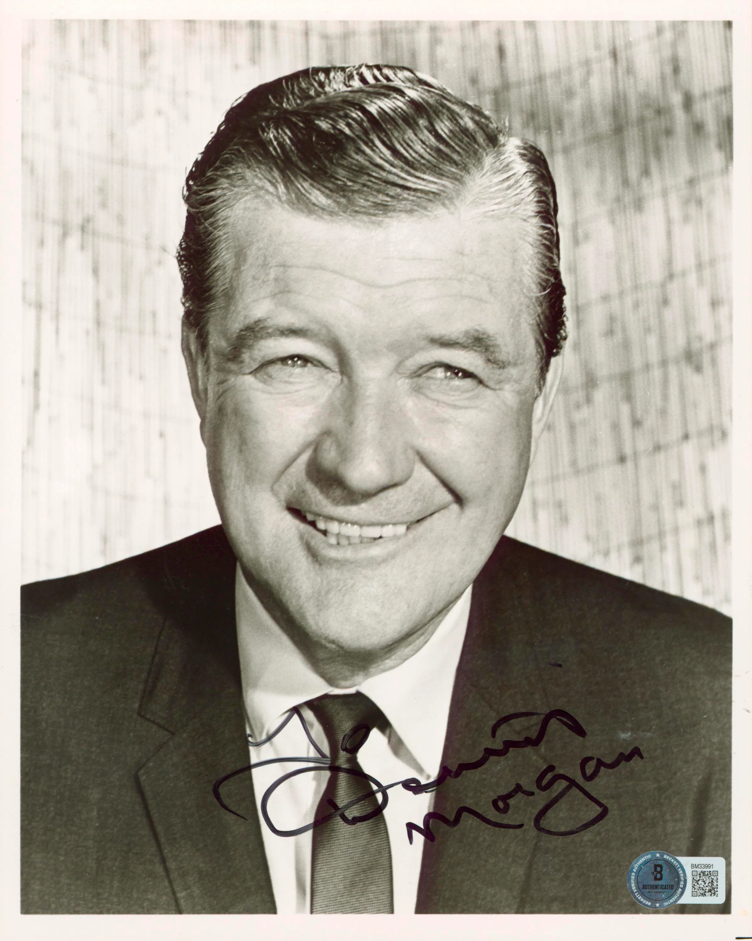 Dennis Morgan Singer Authentic Signed 8x10 Photo Autographed BAS #BM33991 - Image 2
