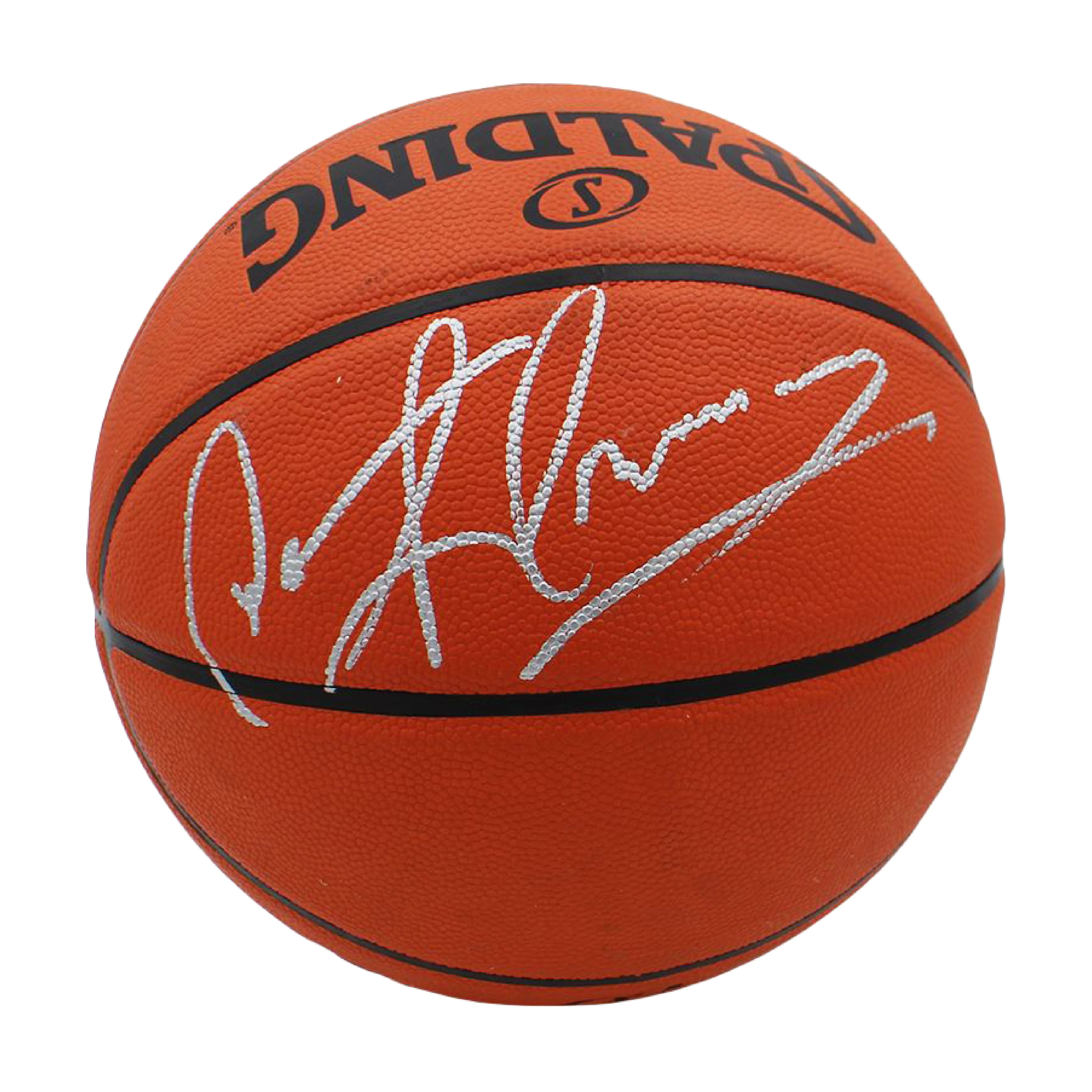 Dennis Rodman Autographed Spaulding Silver Series NBA Basketball