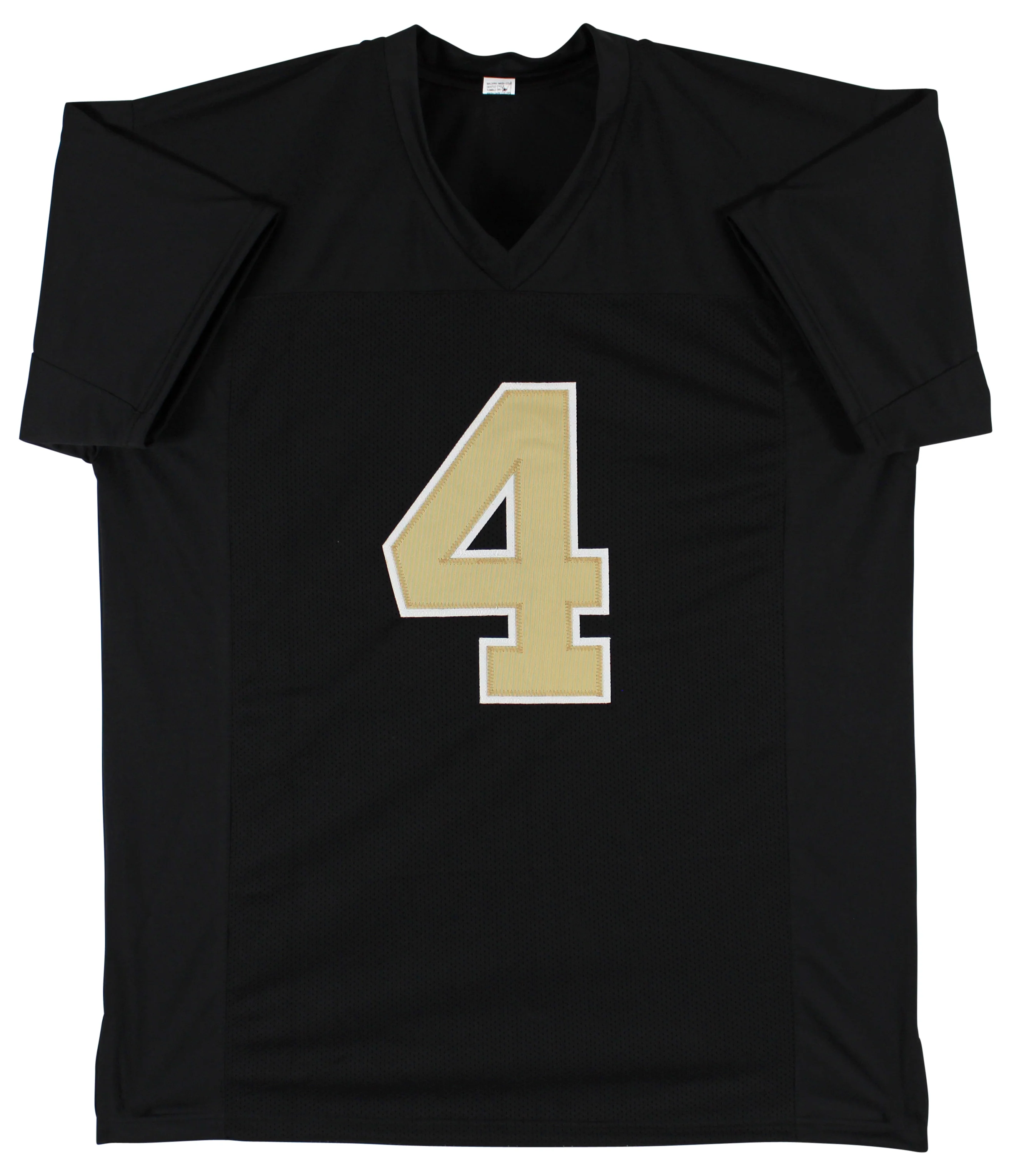 Derek Carr Authentic Signed Black Pro Style Jersey Autographed BAS Witnessed - Image 4