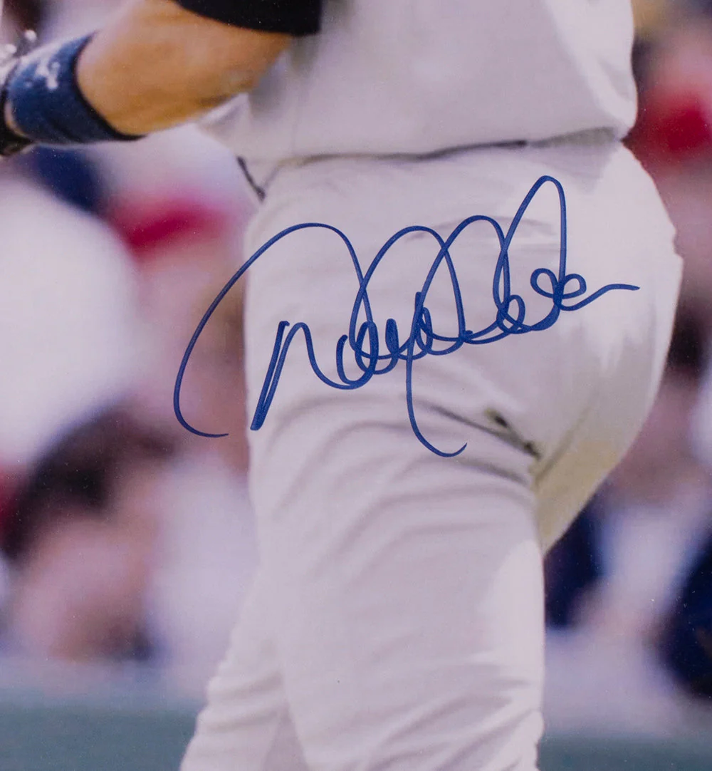 Derek Jeter Alfonso Soriano Signed Framed New York Yankees 16x20 Photo PSA LOA - Image 2