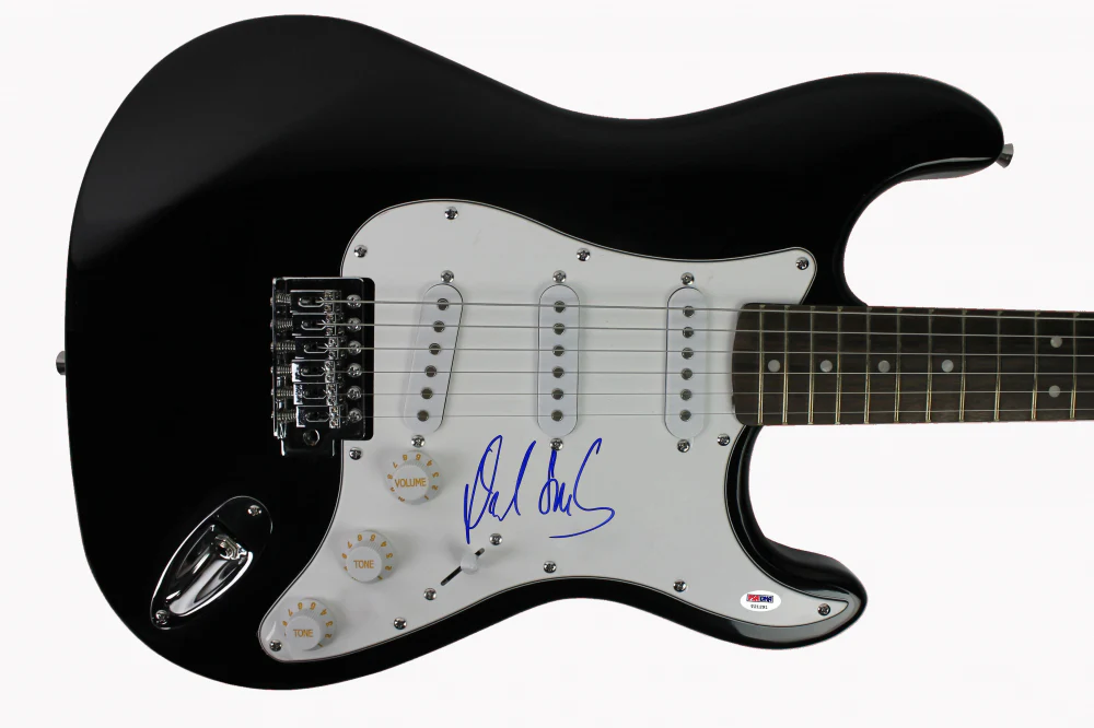 Derek Smalls Spinal Tap Authentic Signed Black Electric Guitar BAS #T21291 - Image 2