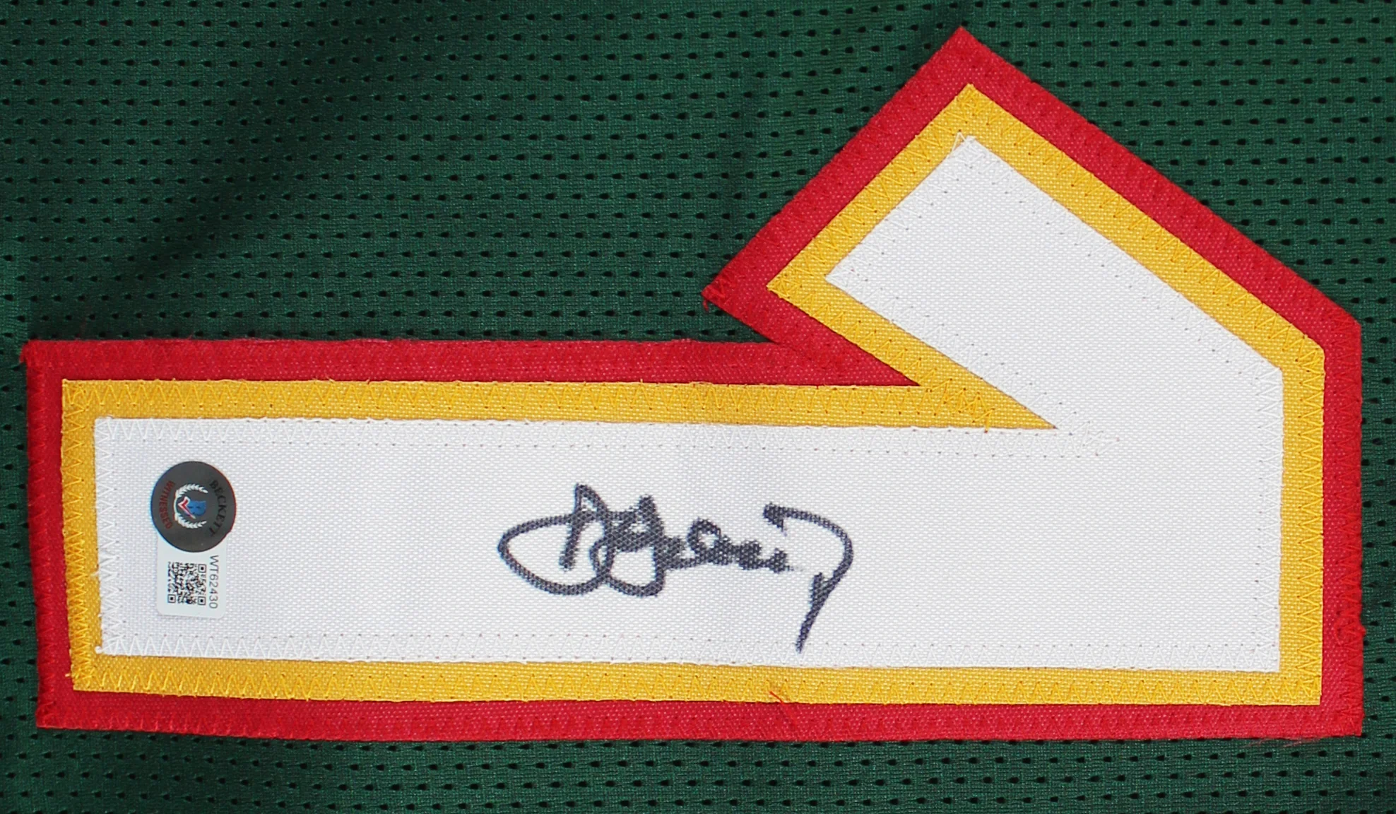 Detlef Schrempf Authentic Signed Green Pro Style Jersey BAS Witnessed - Image 3