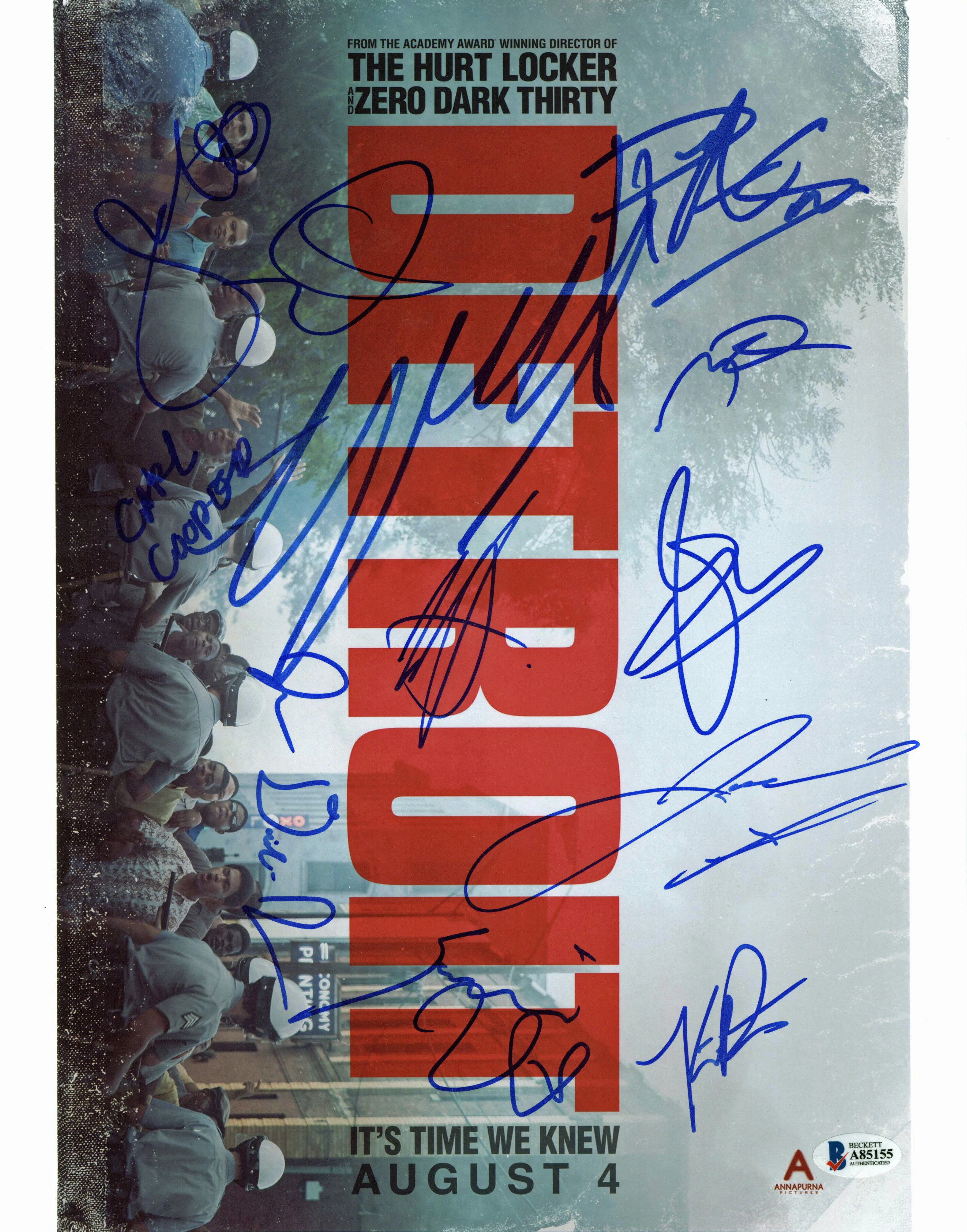 Detroit (Kathryn Bigelow +10) Authentic Signed 11x14 Photo BAS #A85155