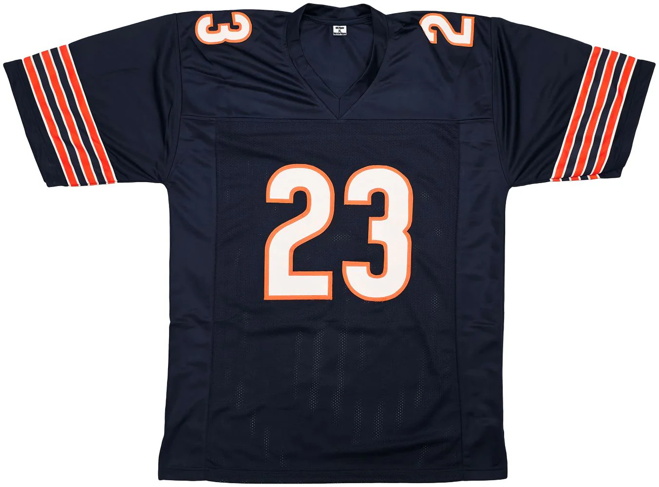 Devin Hester Chicago Signed Navy Blue Football Jersey BAS - Image 3