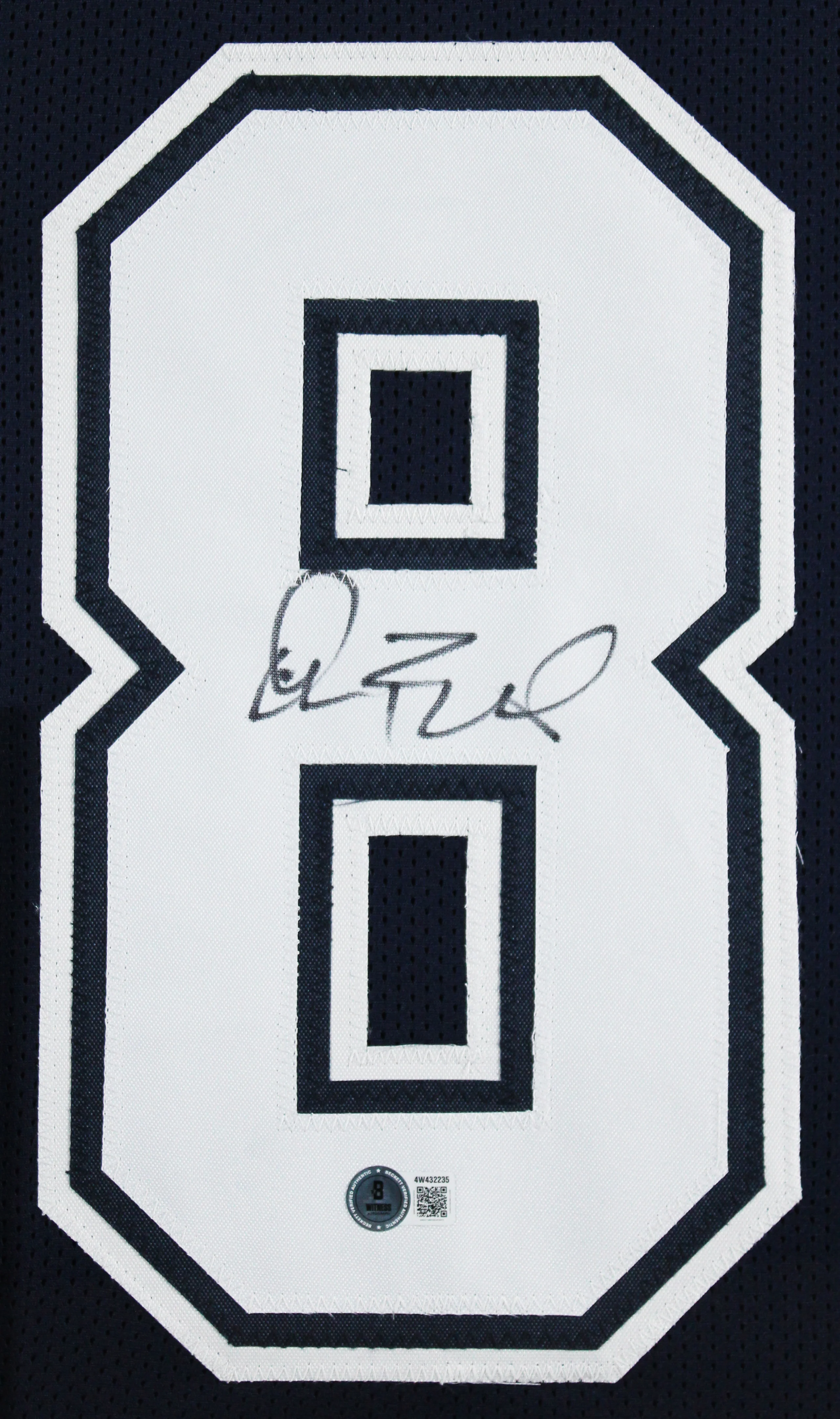 Dez Bryant Authentic Signed Navy Pro Style Framed Jersey BAS Witnessed - Image 3