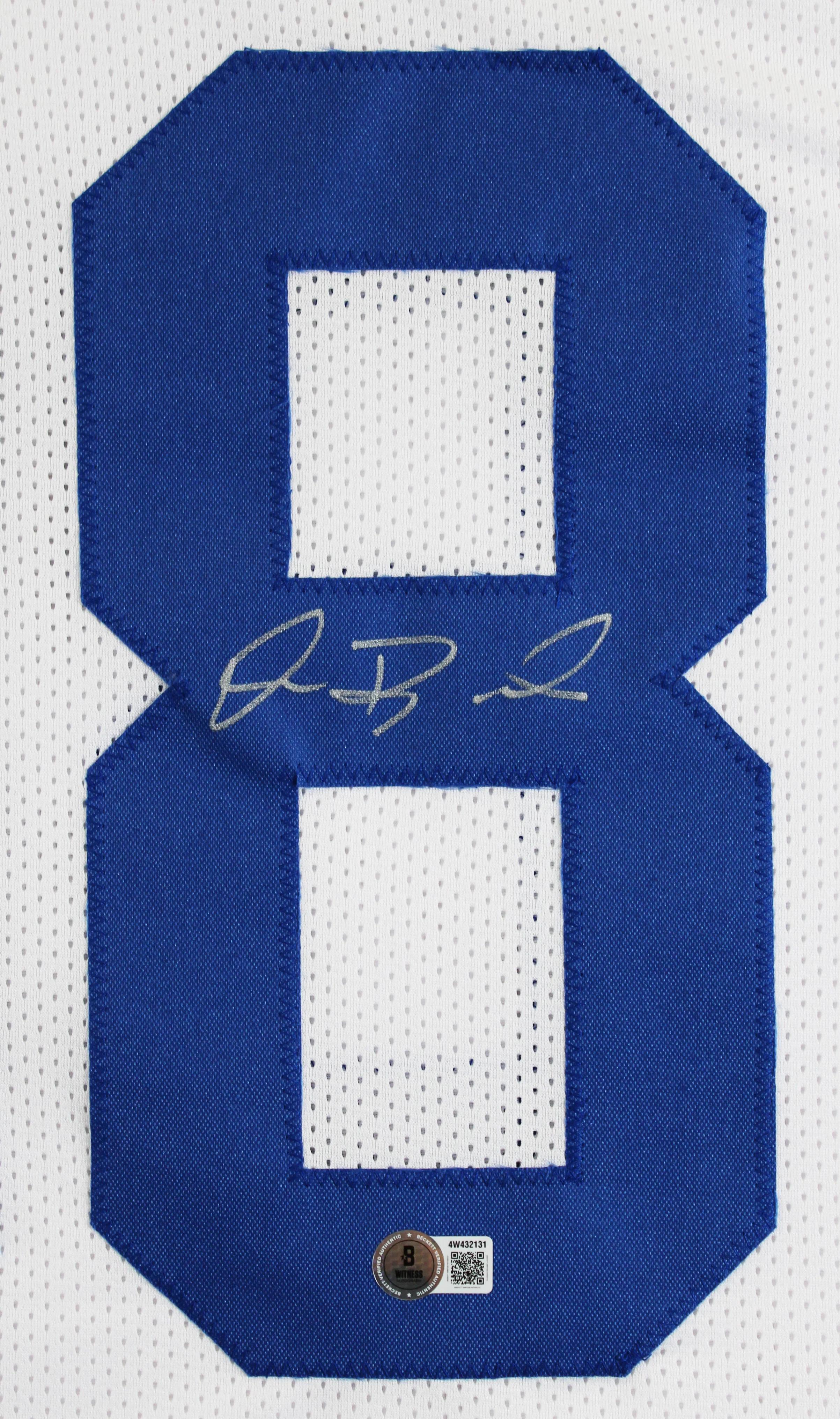Dez Bryant Authentic Signed White Pro Style Jersey Autographed BAS Witnessed - Image 3