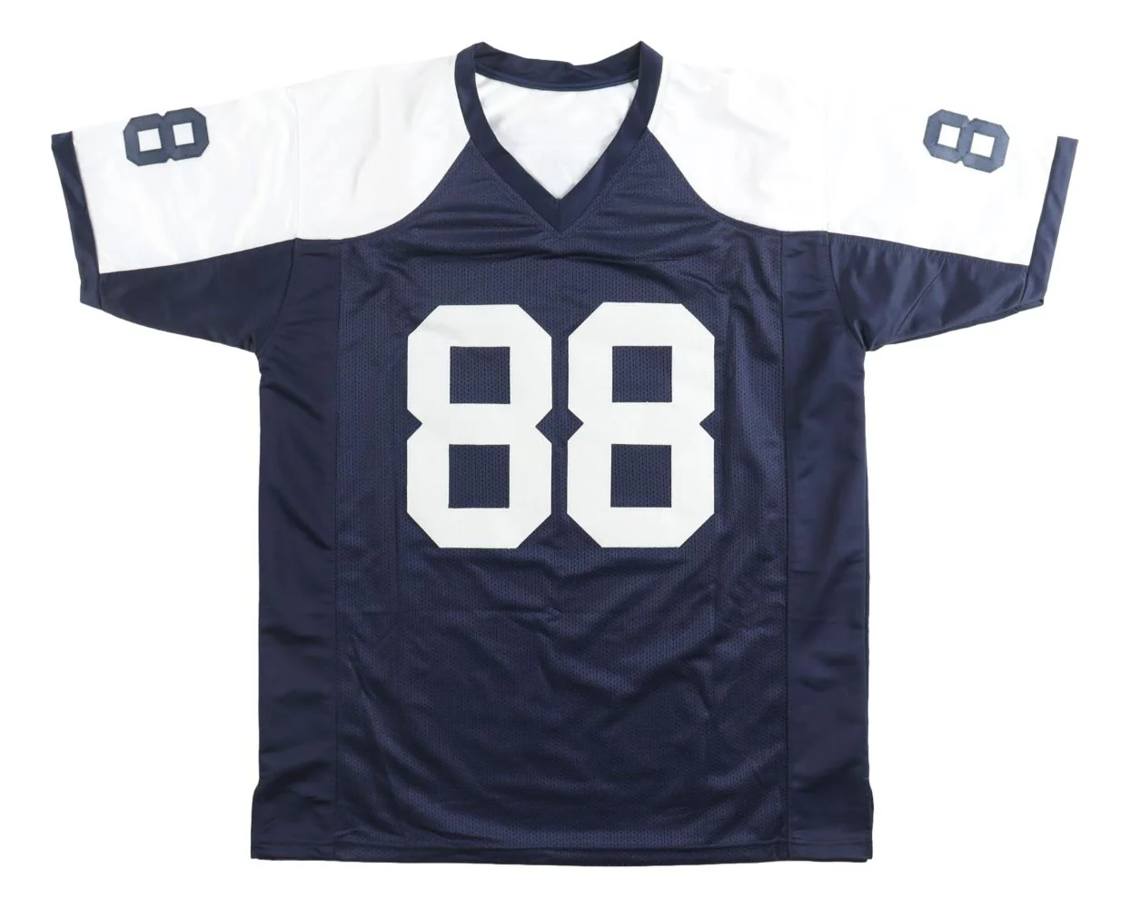 Dez Bryant Dallas Signed Alternate Navy Blue Football Jersey BAS ITP - Image 3