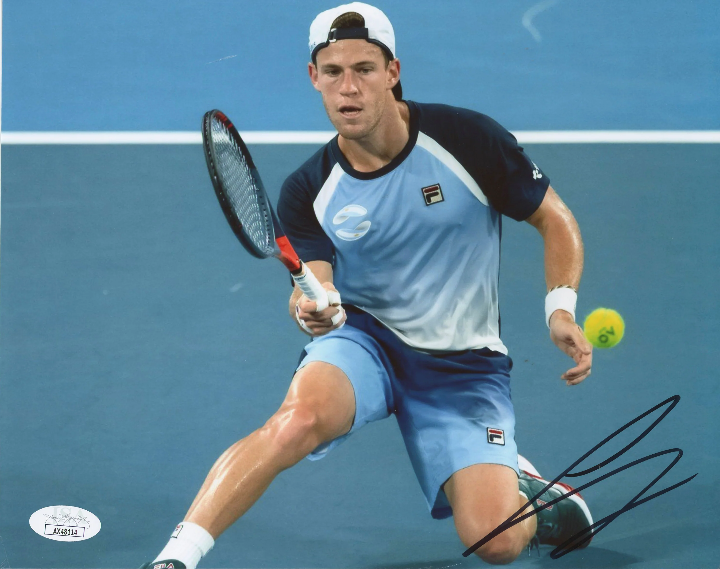 Diego Schwartzman Tennis Authentic Signed 8x10 Photo Autographed JSA #AX48114 - Image 2