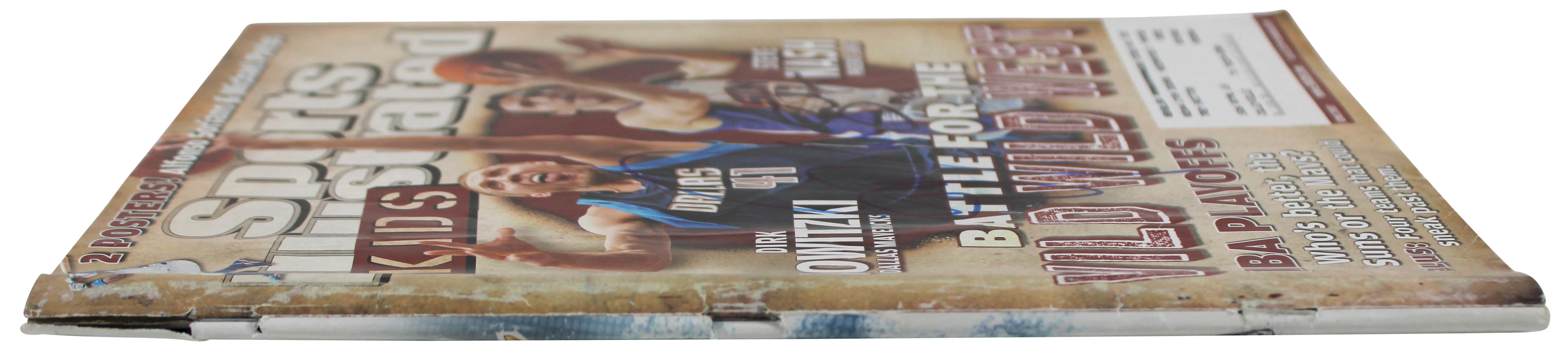 Dirk Nowitzki & Steve Nash Signed Sports Illustrated Magazine BAS #AE13001 - Image 4