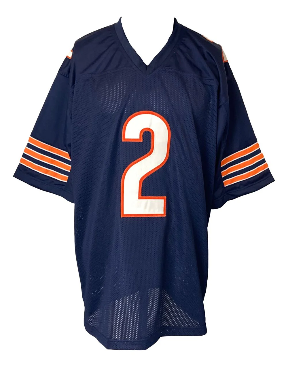 DJ Moore Chicago Signed Blue Football Jersey JSA Hologram - Image 3