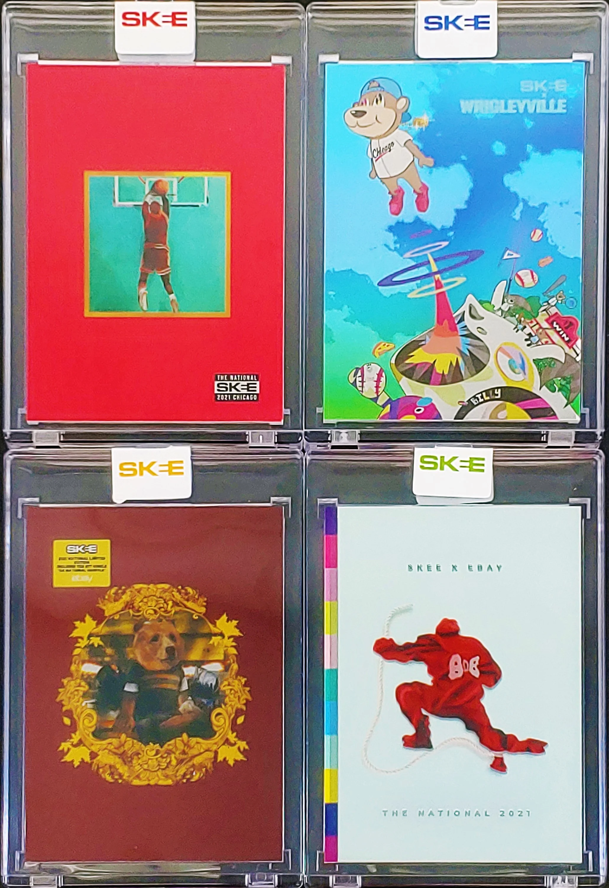 DJ Skee x eBay 2021 Chicago National Collectors Show Set Numbered of 2021