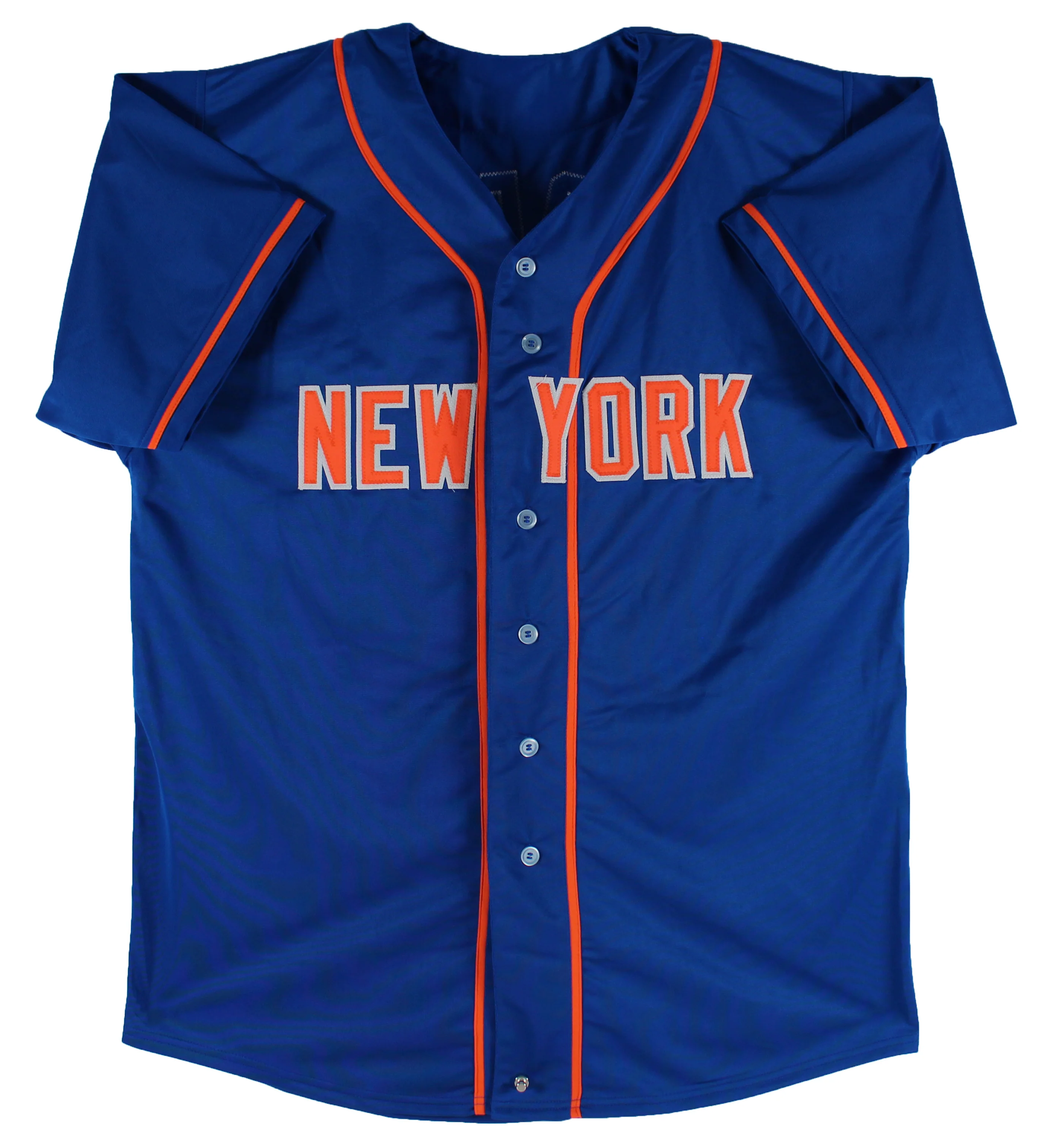 Doc Gooden Authentic Signed Blue Pro Style Jersey Autographed BAS Witnessed - Image 4