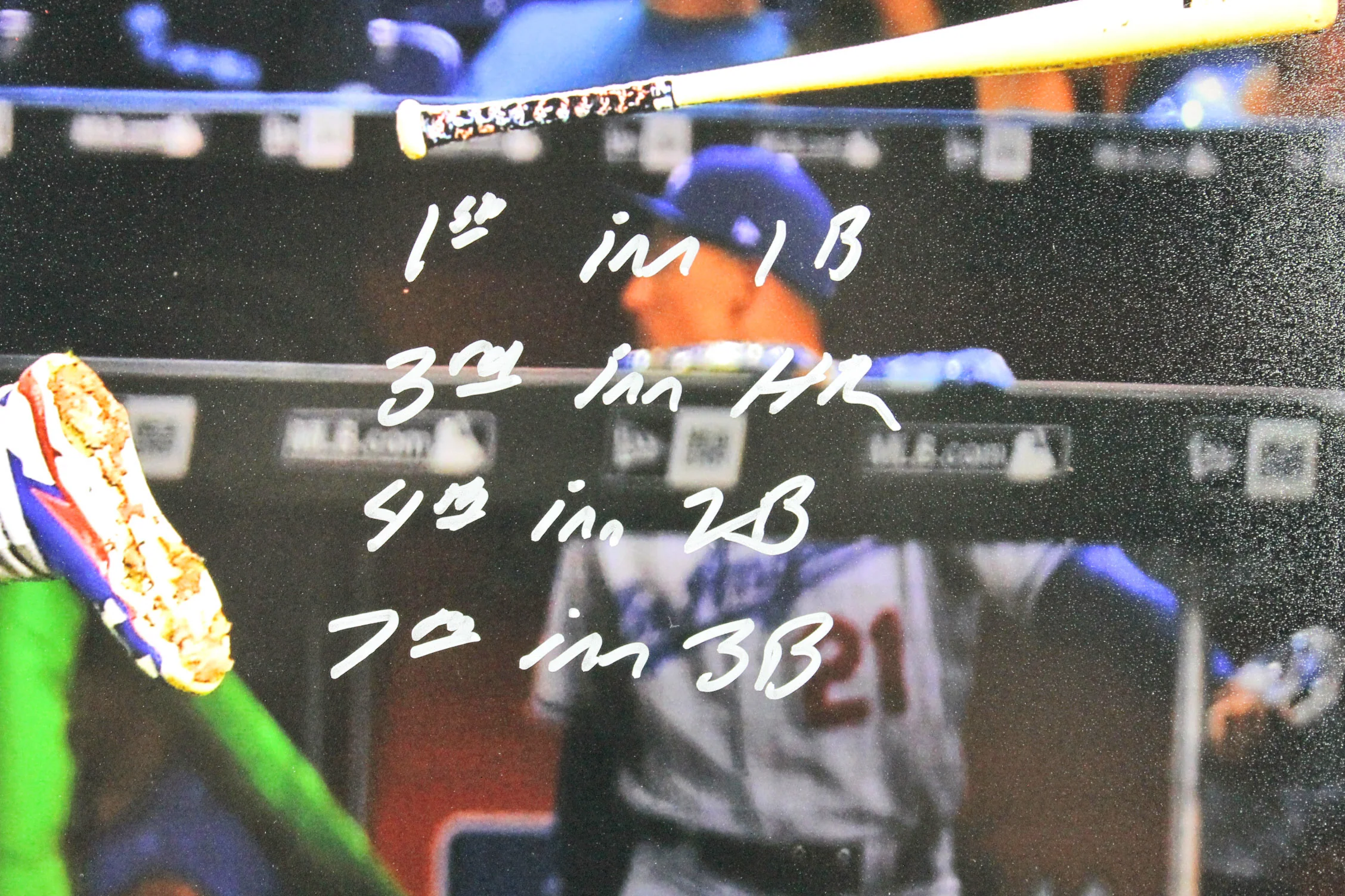 Dodgers Cody Bellinger "1st Career Cycle" Signed 16x20 Photo LE #4/35 Fanatics - Image 4