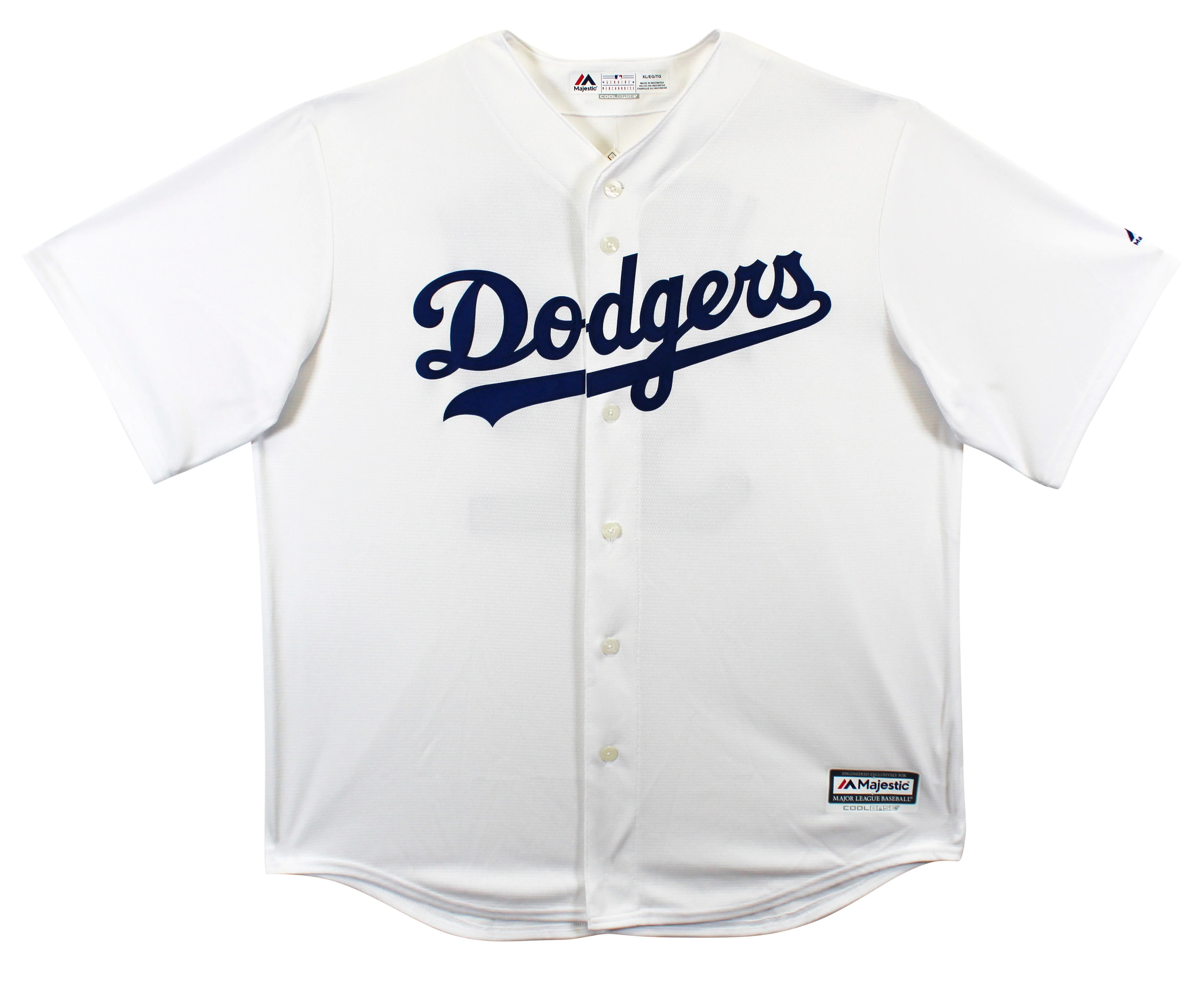 Dodgers Magic Johnson "2020 WS Champs" Signed White Majestic Coolbase Jersey BAS - Image 4