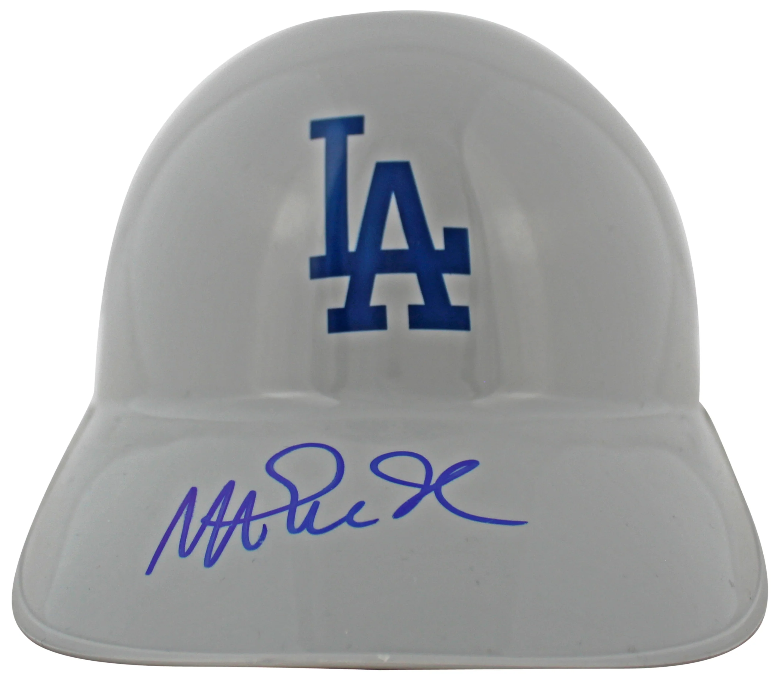 Dodgers Magic Johnson Authentic Signed Mini Batting Helmet BAS #W846839 - Image 3