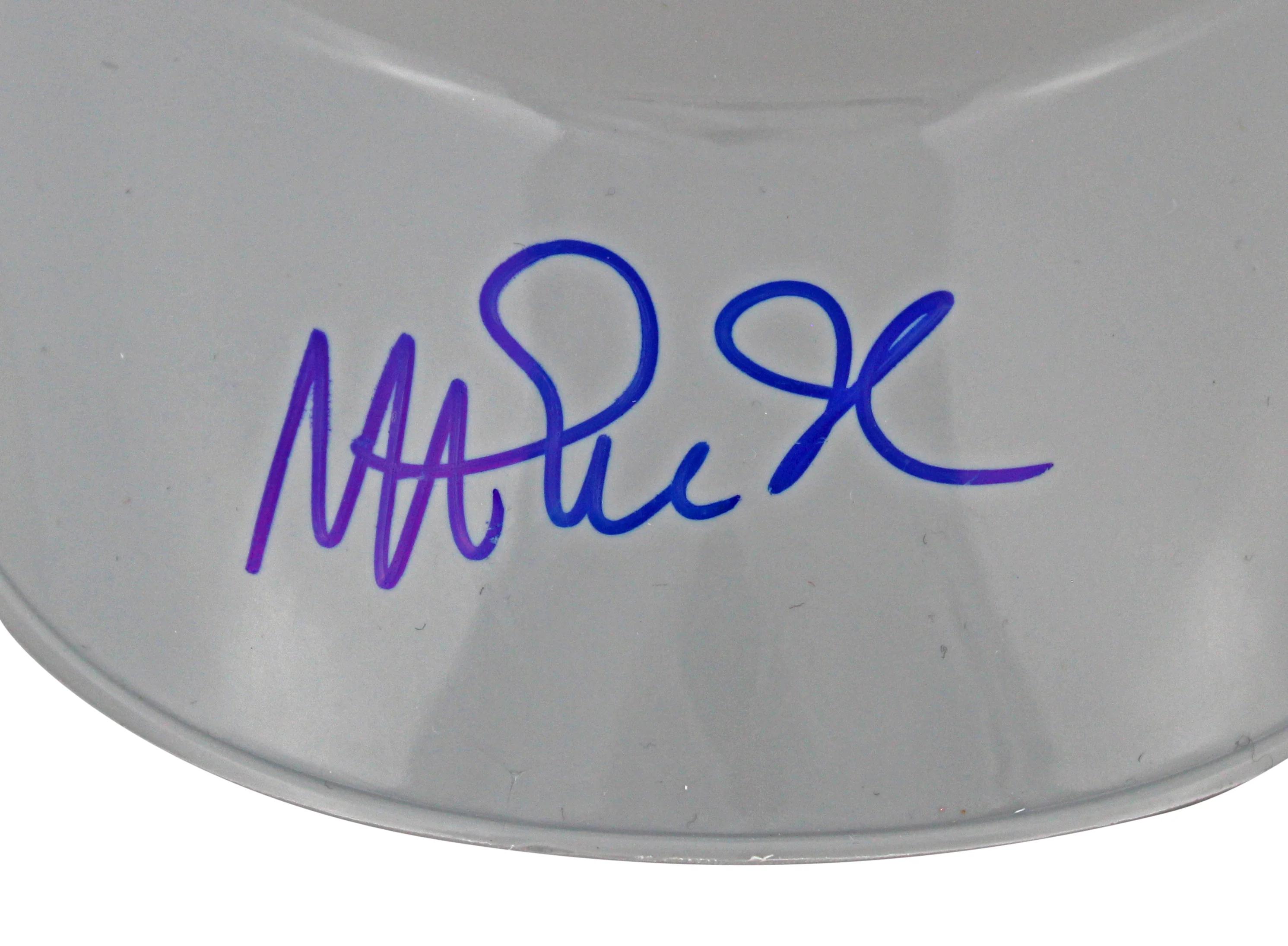 Dodgers Magic Johnson Authentic Signed Mini Batting Helmet BAS #W846839 - Image 4