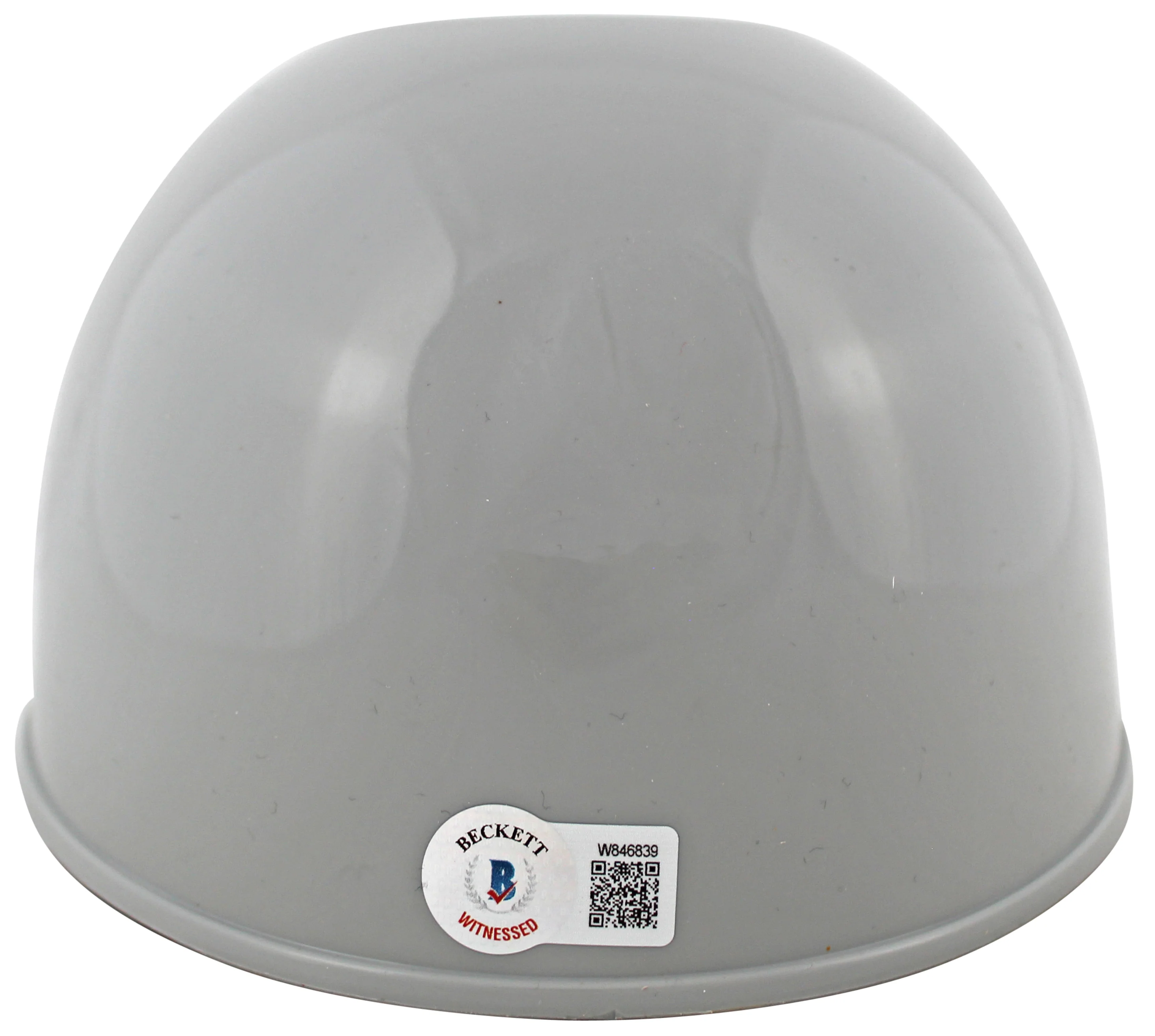 Dodgers Magic Johnson Authentic Signed Mini Batting Helmet BAS #W846839 - Image 5