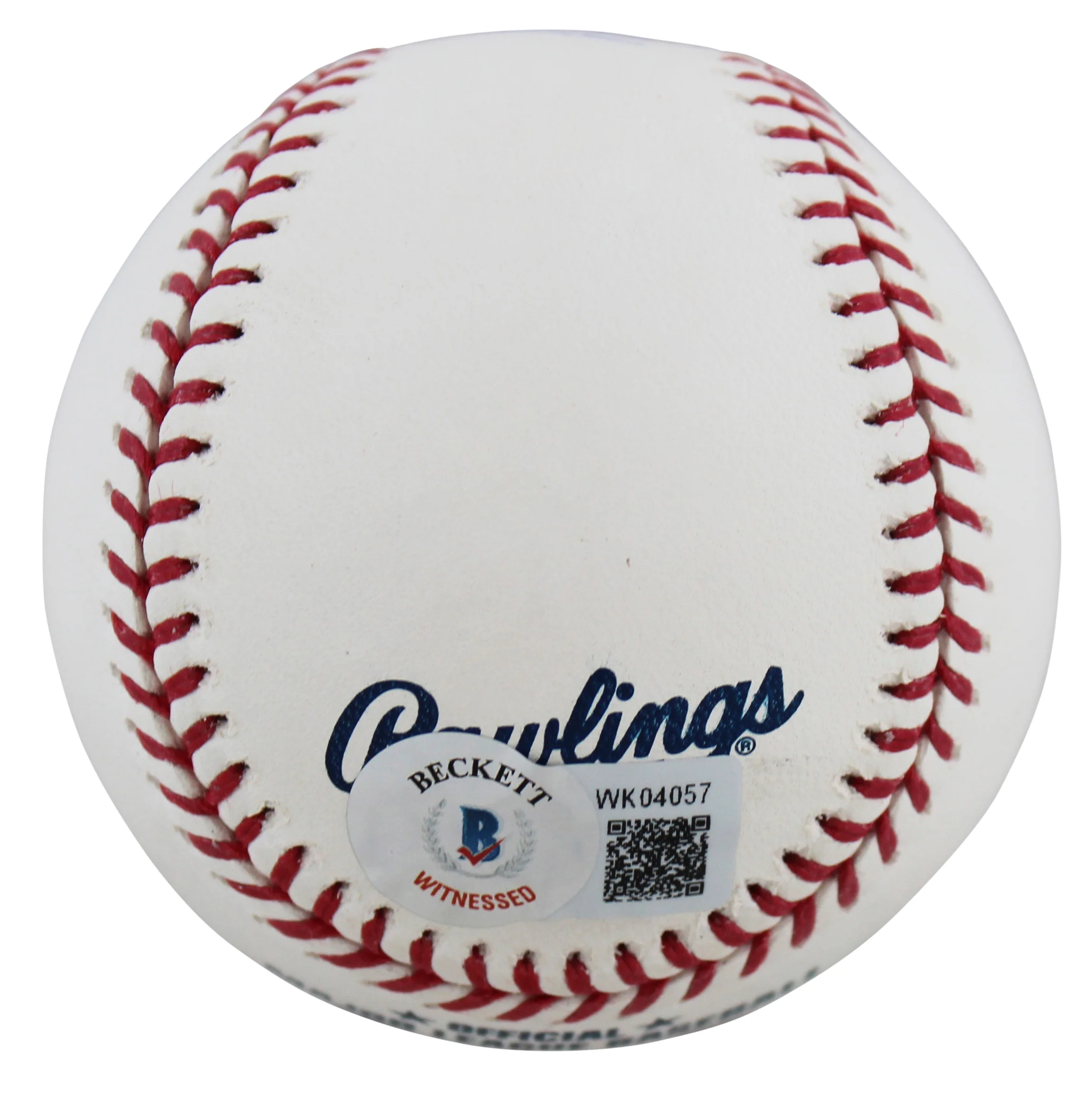 Dodgers Magic Johnson Authentic Signed Oml Baseball Autographed BAS Witnessed - Image 3